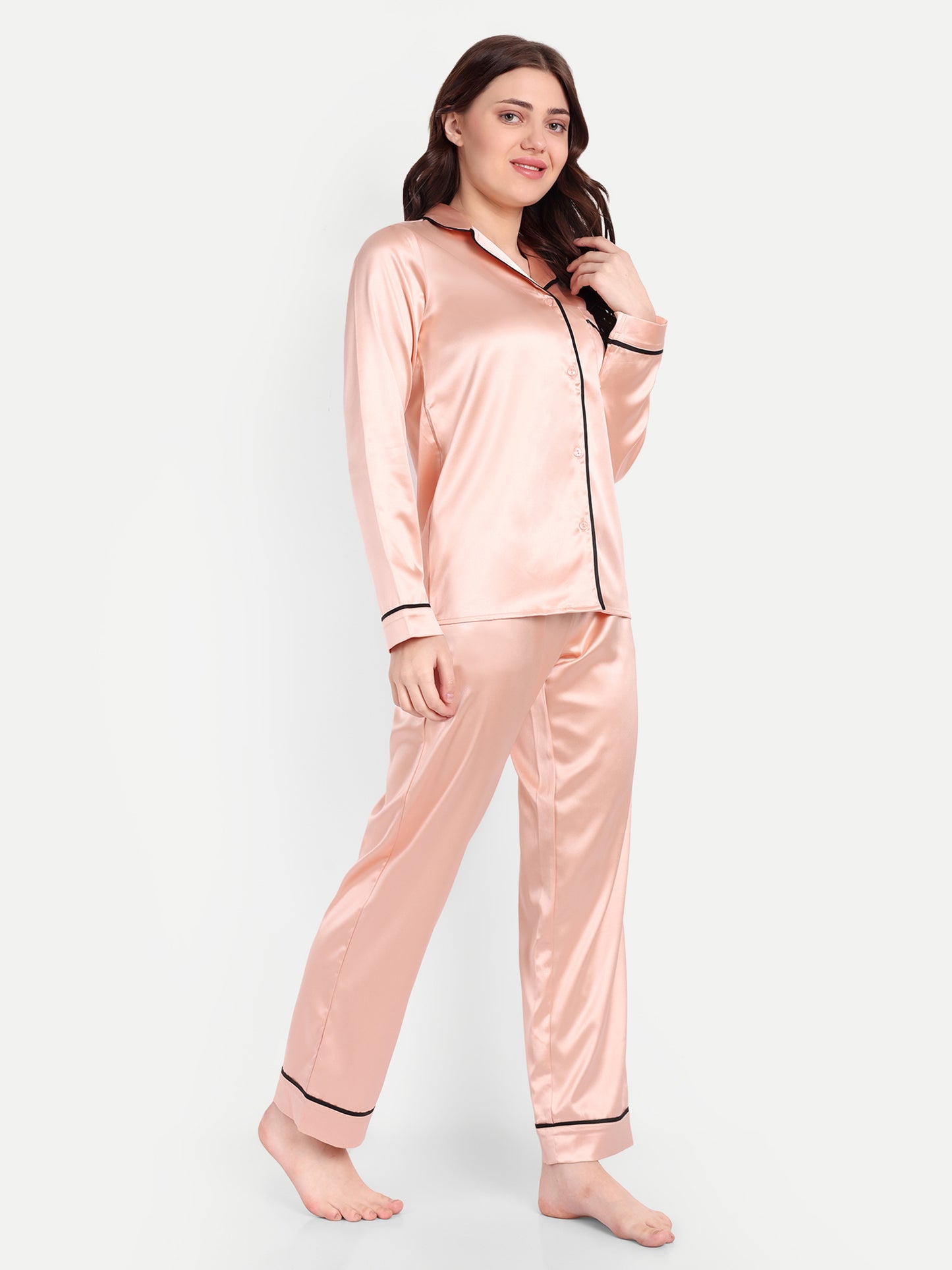 ANNA SLEEP SET IN PEACH