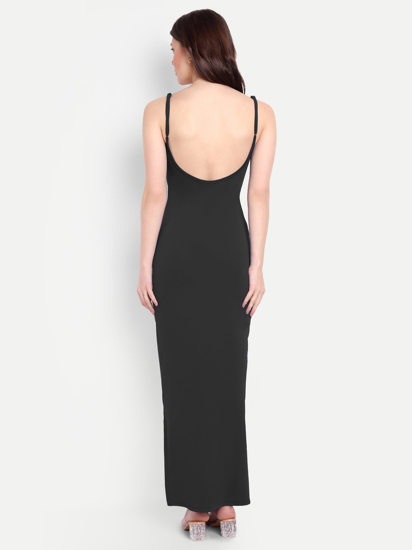 SOPHIA LOUNGE DRESS IN BLACK