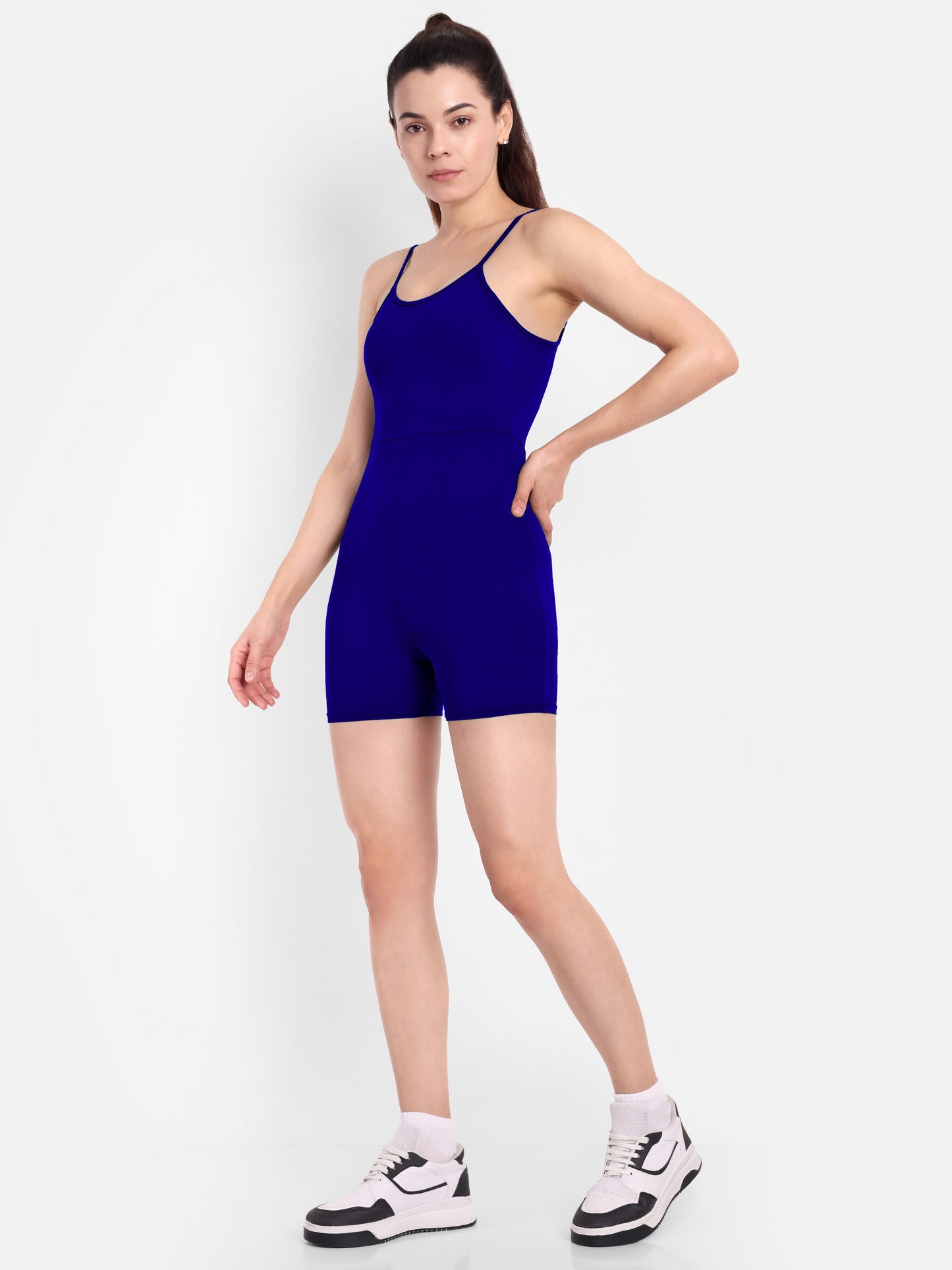 GIA PLAY SUIT IN LAPIS BLUE