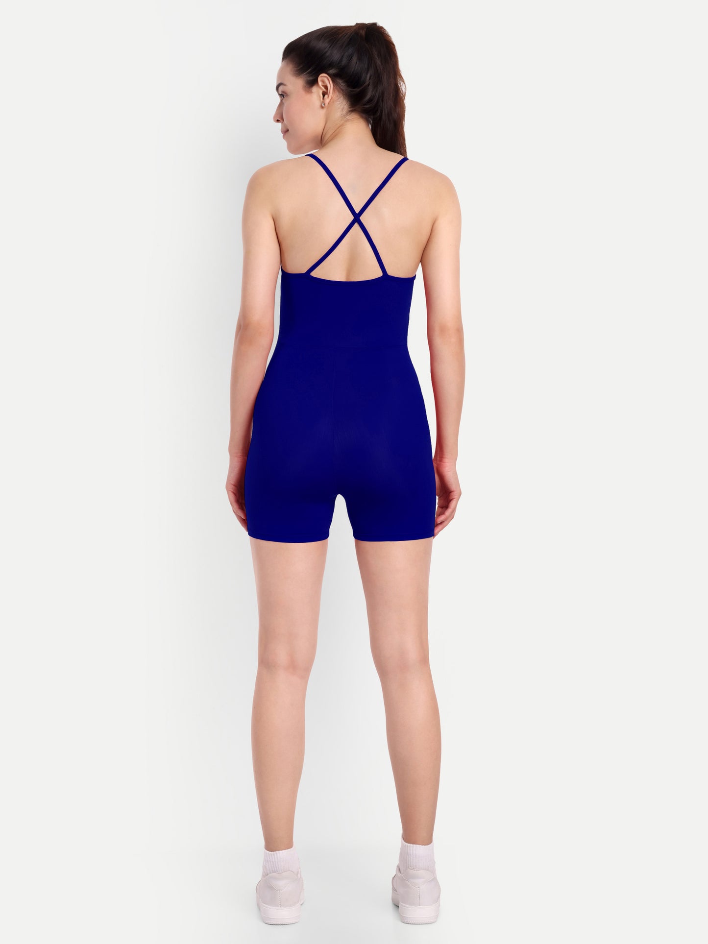 GIA PLAY SUIT IN LAPIS BLUE