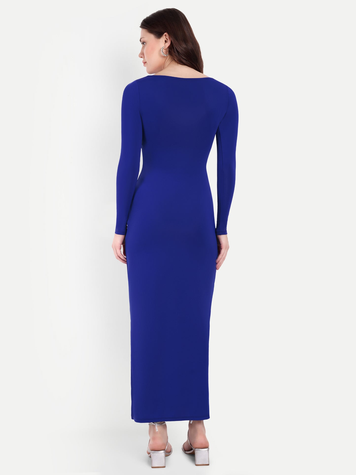 NADIA LOUNGE DRESS IN LAPIS BLUE