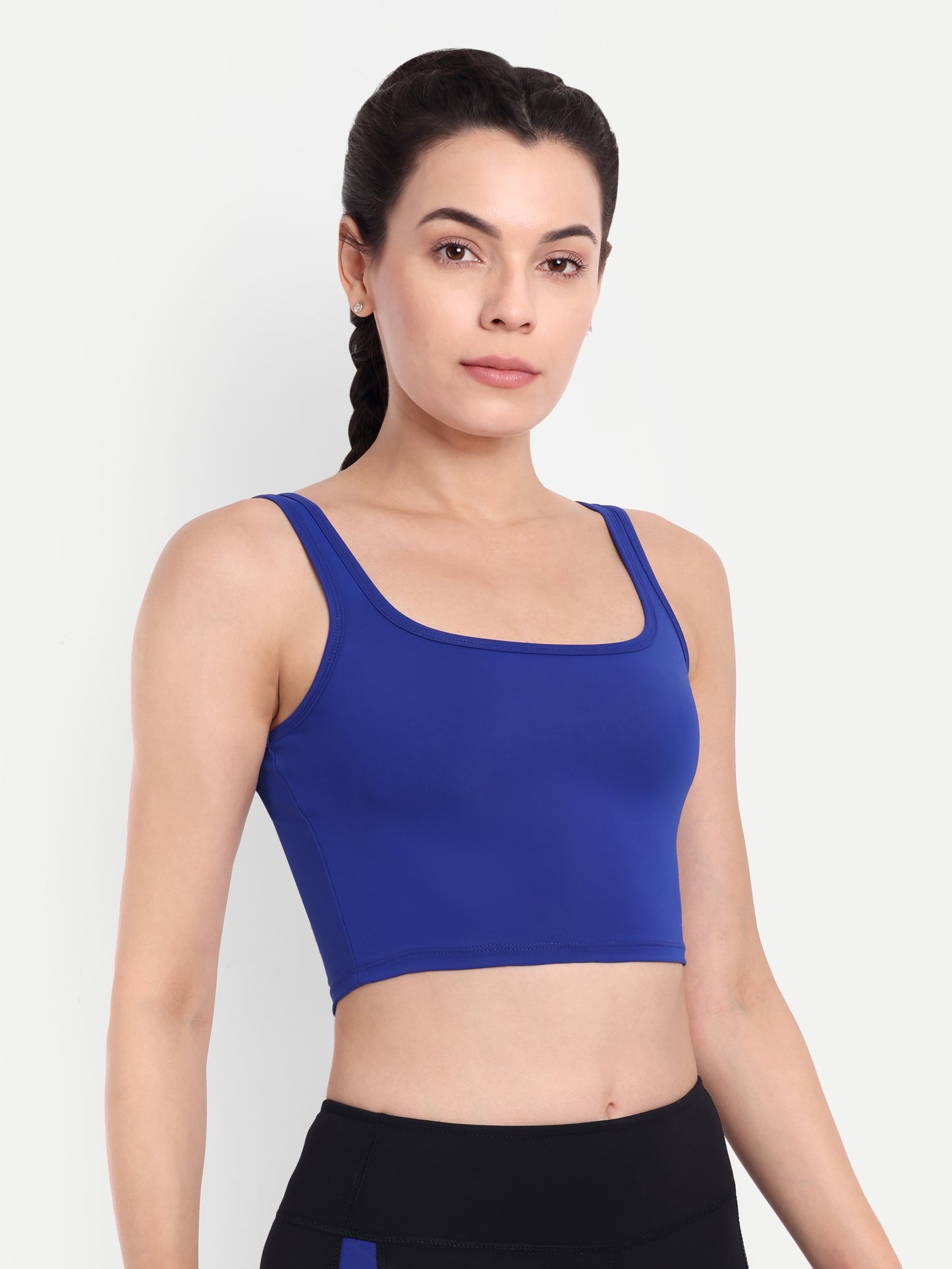 LOLA TANK TOP IN LAPIS BLUE