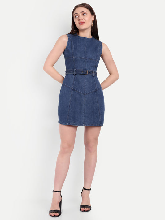 CLAIRE DENIM DRESS