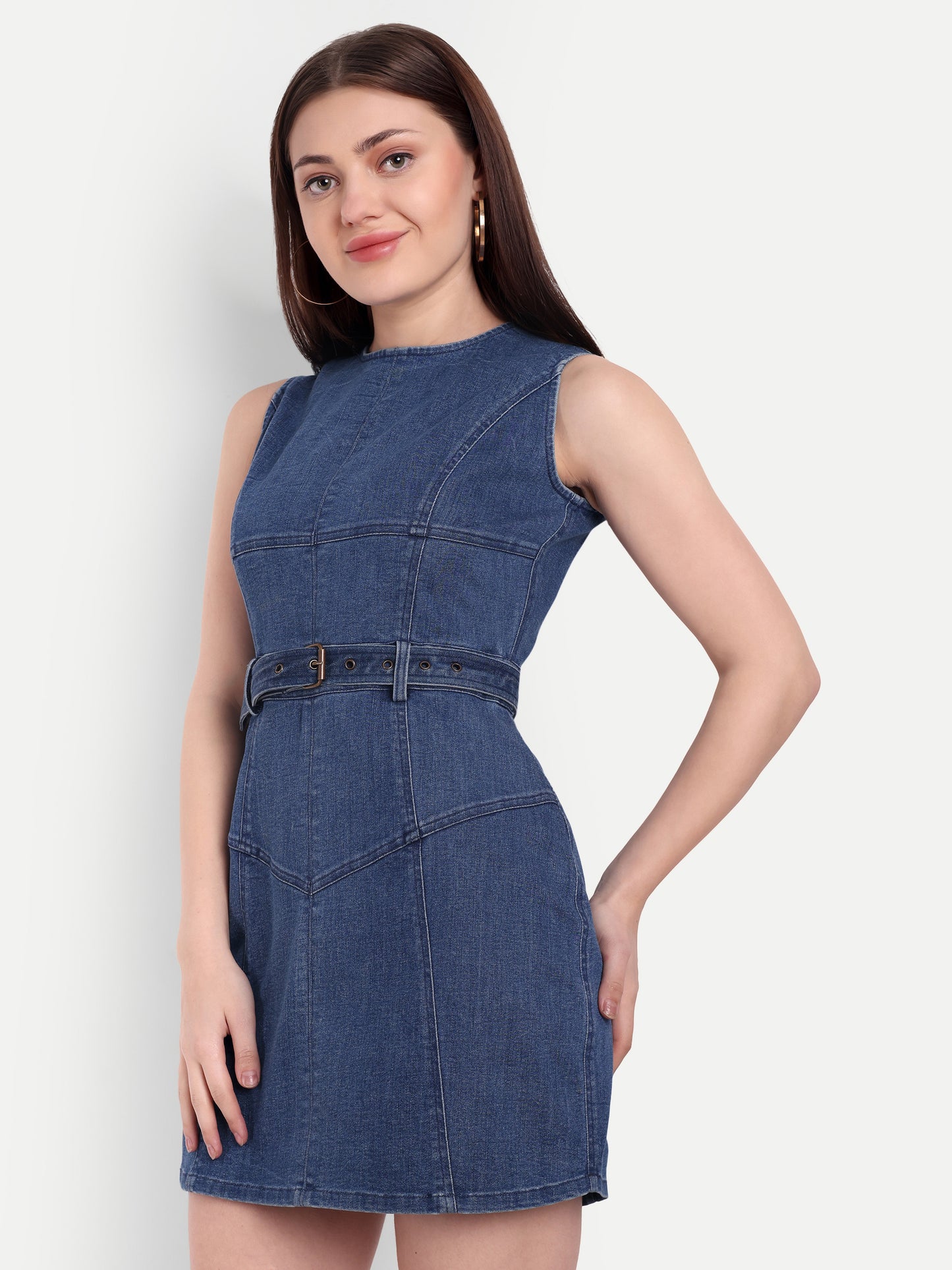 CLAIRE DENIM DRESS