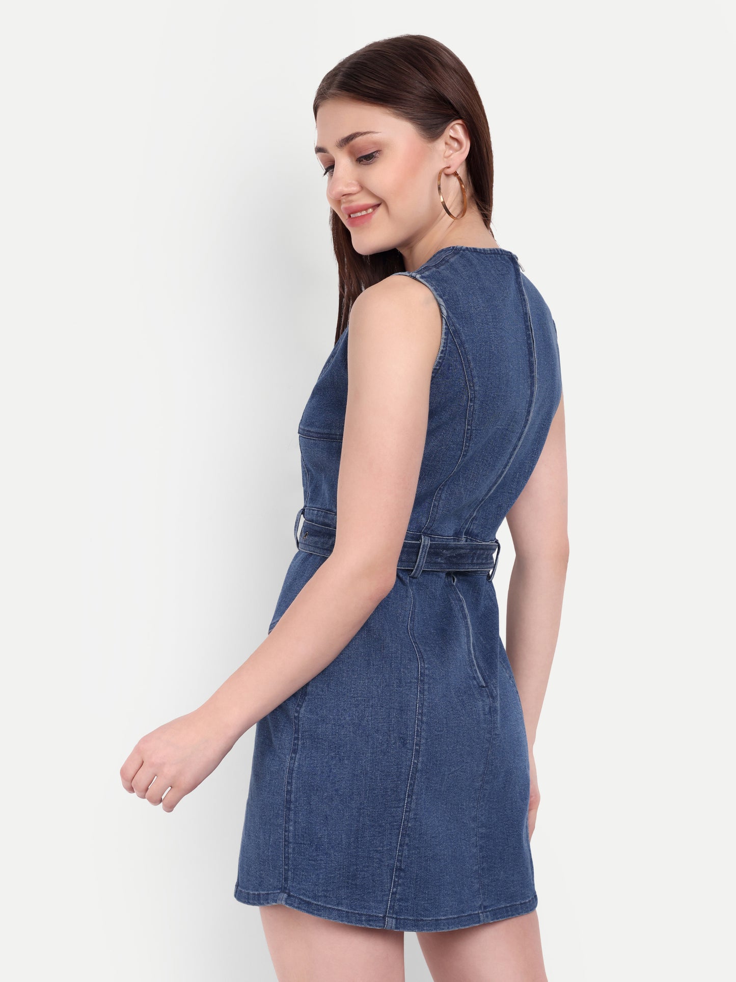 CLAIRE DENIM DRESS