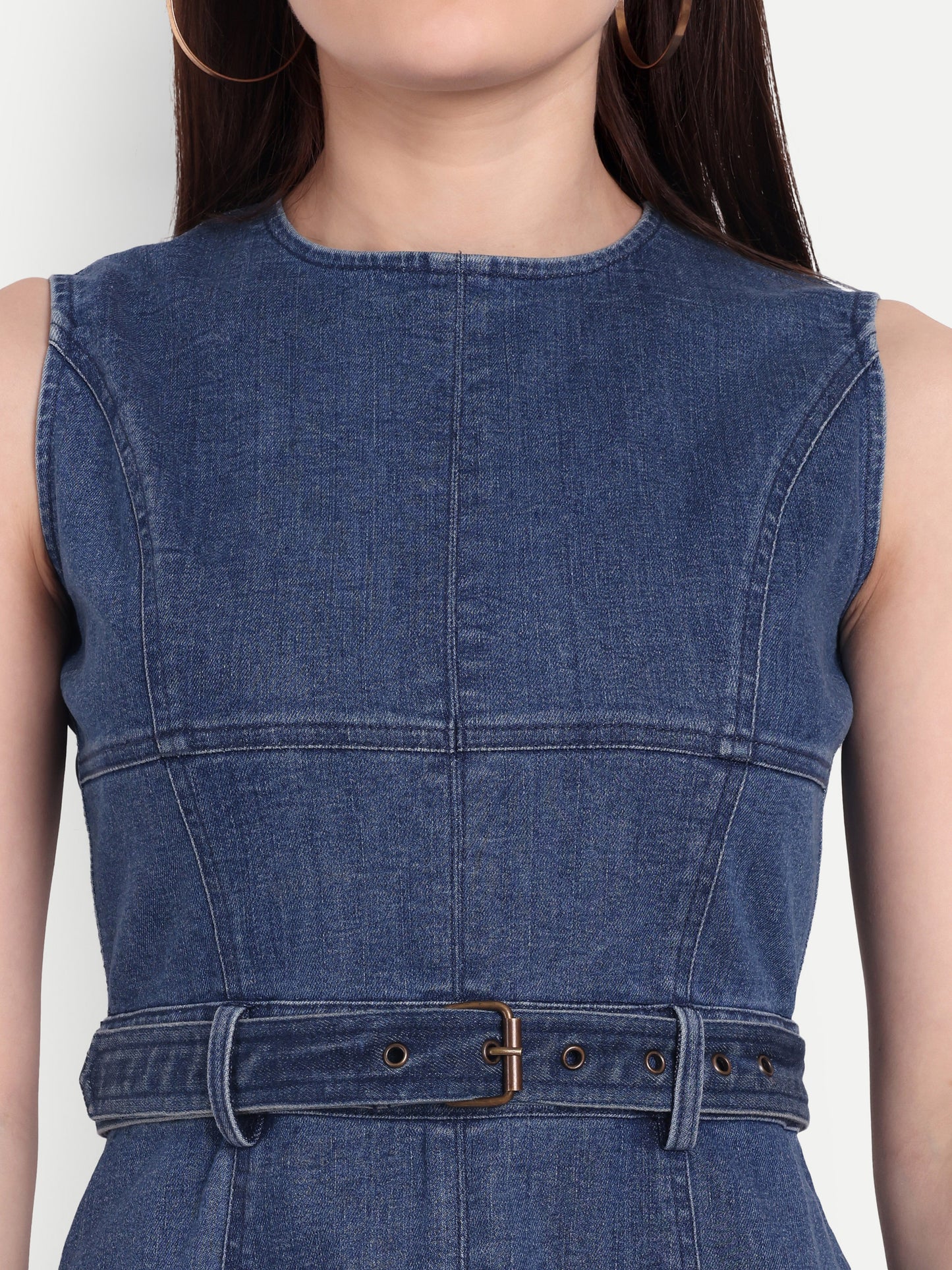 CLAIRE DENIM DRESS