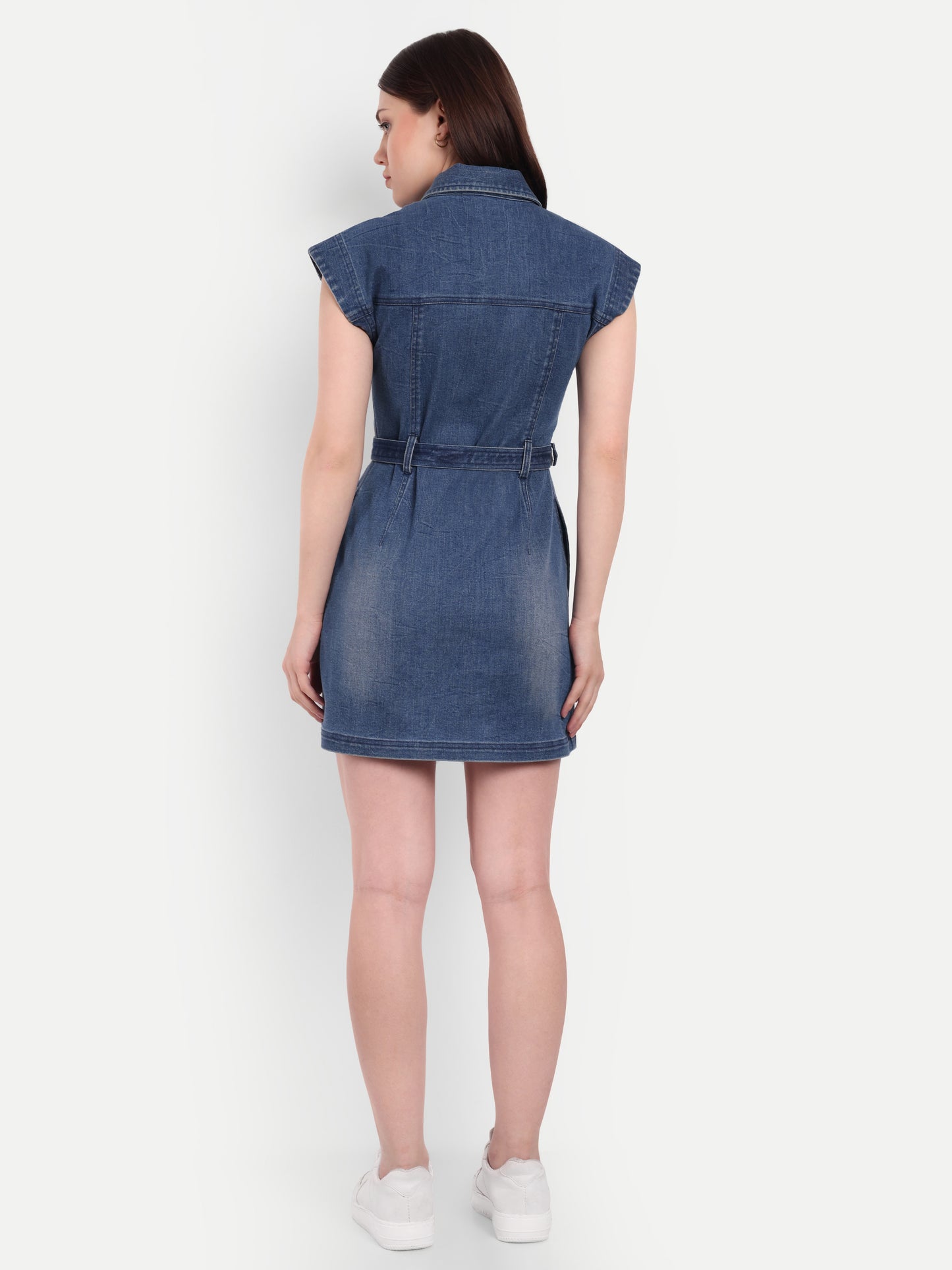 FAYE DENIM DRESS