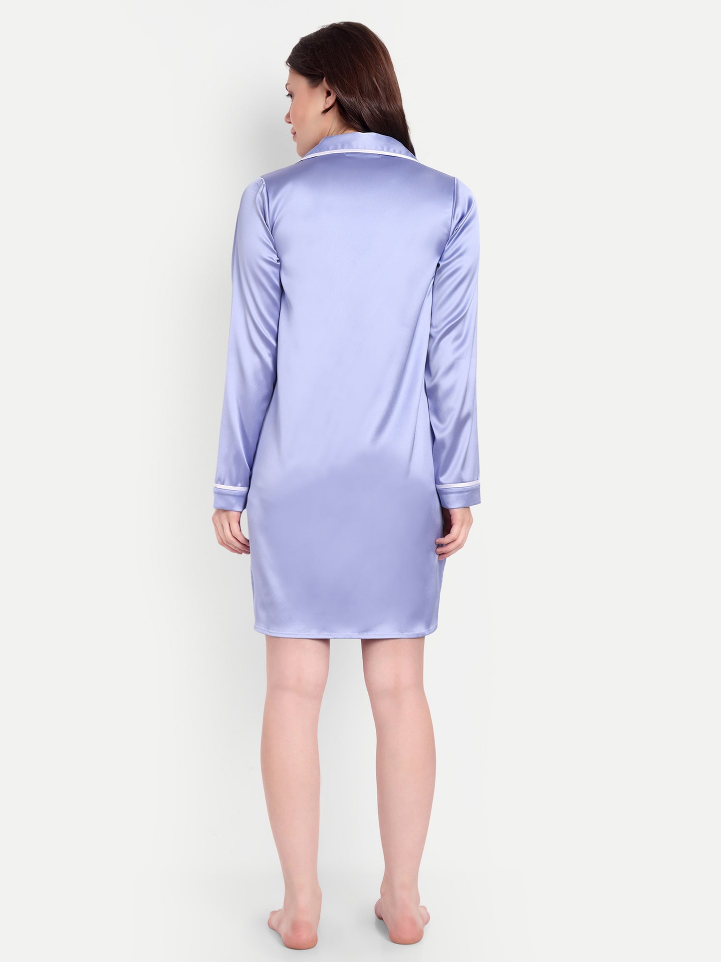 CHERIE SLEEP DRESS IN PERIWINKLE BLUE