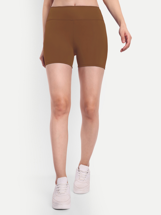 ALICIA SHORTS IN CHOCOLATE BROWN