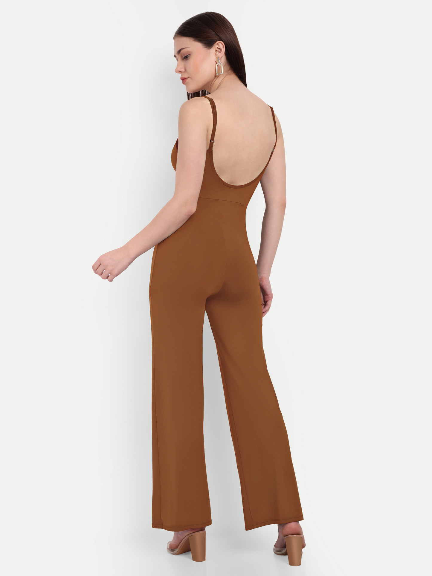 AMELIA BODYSUIT IN CHOCOLATE BROWN