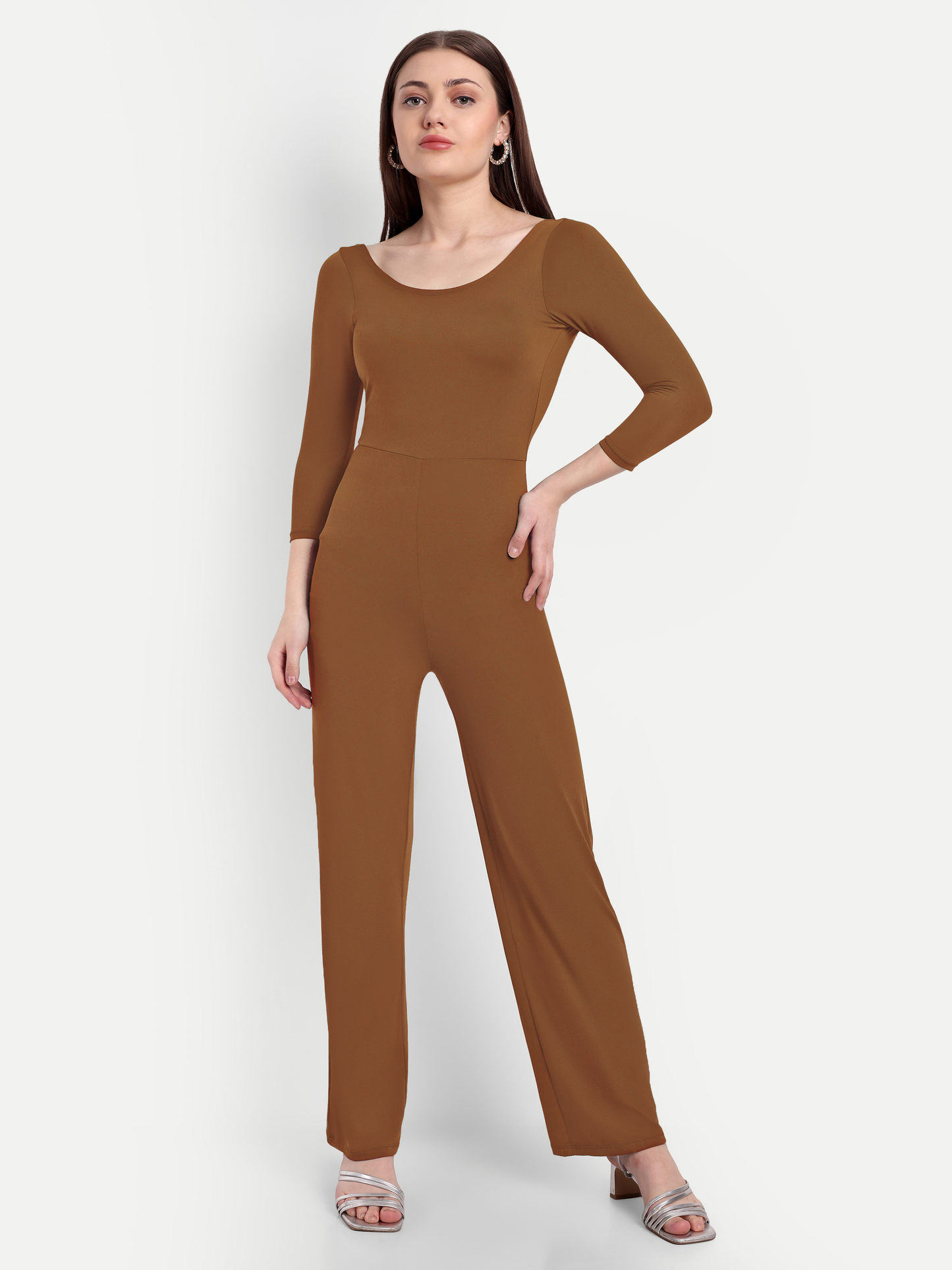 ARINA BODYSUIT IN CHOCOLATE BROWN