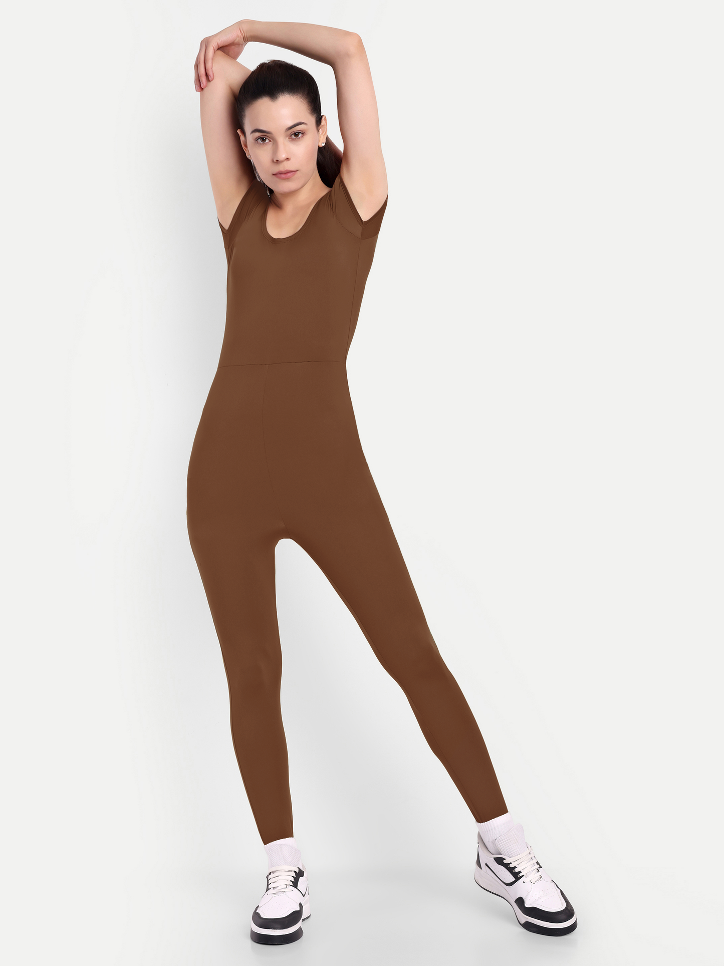 MARA BODYSUIT IN CHOCOLATE BROWN