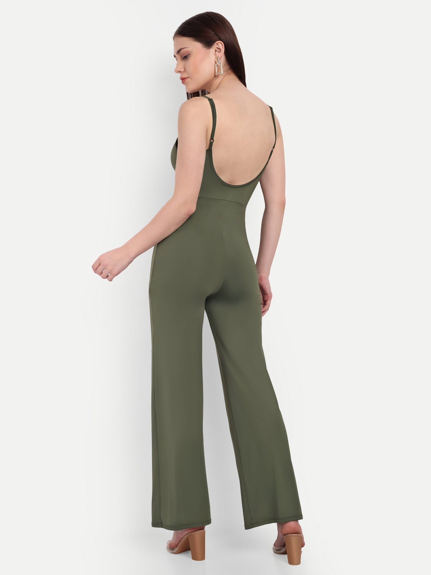 AMELIA BODYSUIT IN OLIVE GREEN