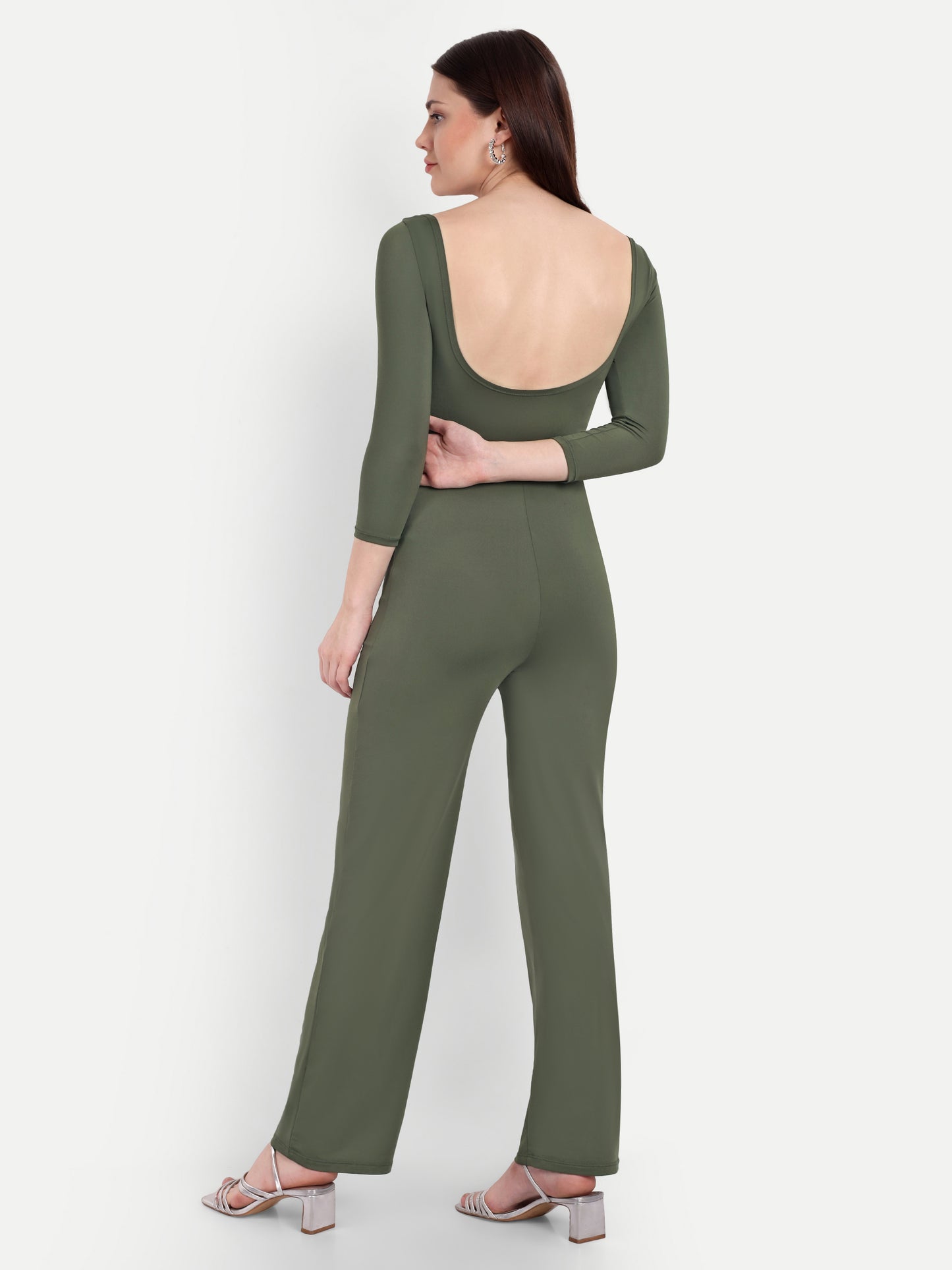 ARINA BODYSUIT IN OLIVE GREEN