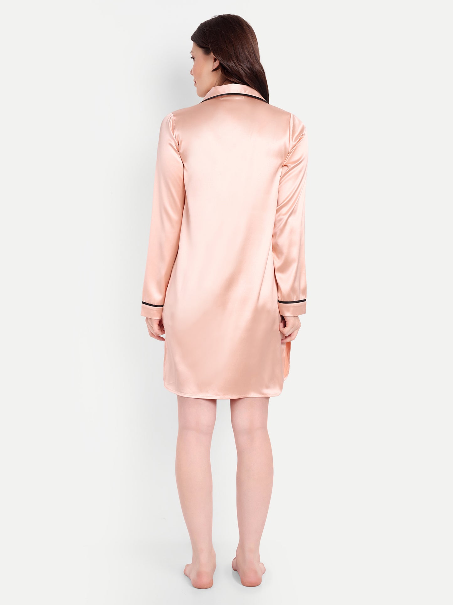 CHERIE SLEEP DRESS IN PEACH