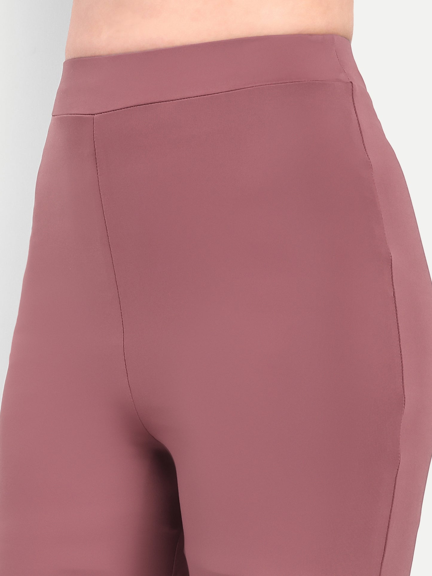 JULIA FLARED PANTS IN PINK ROSE