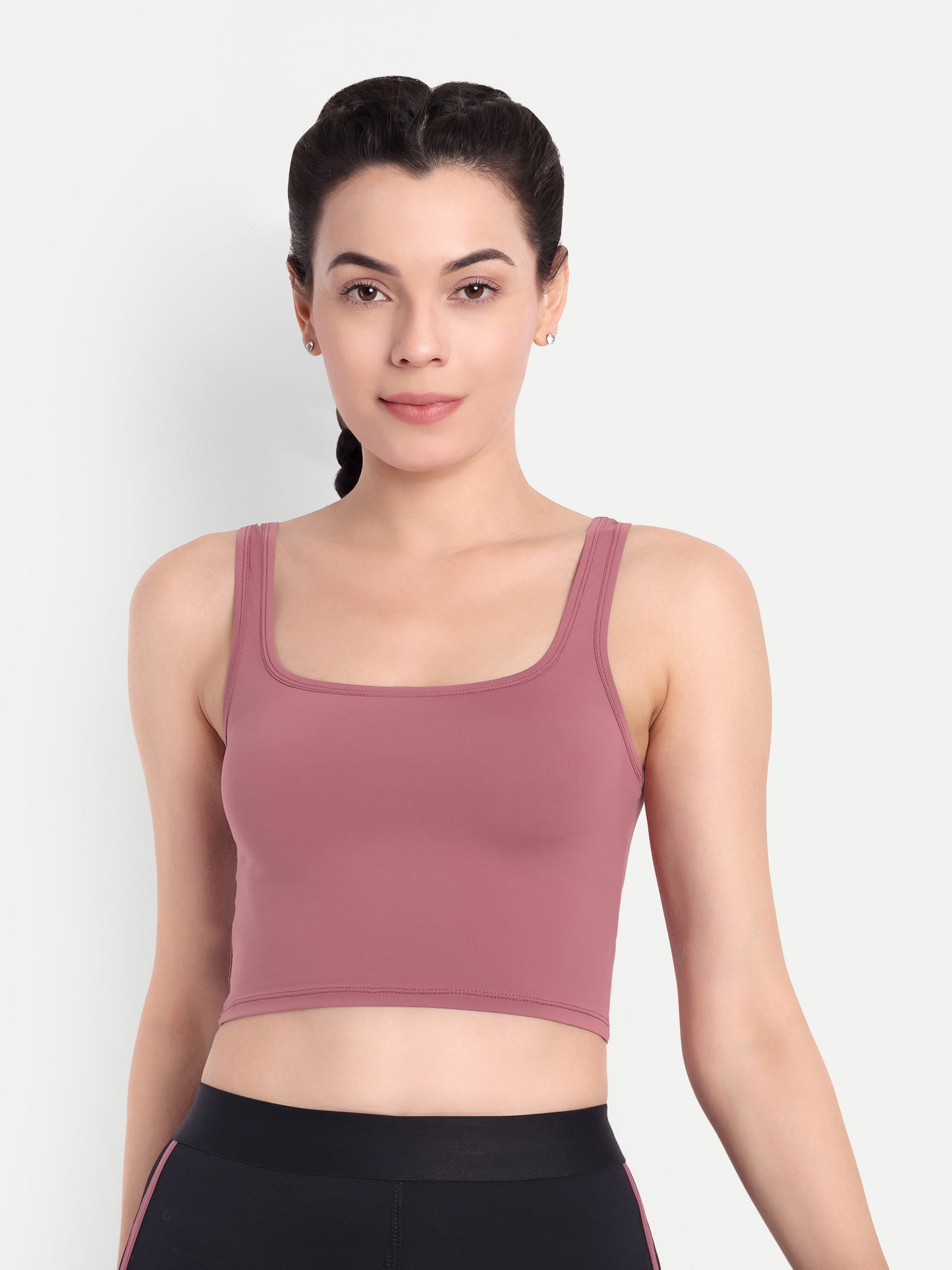 LOLA TANK TOP IN PINK ROSE