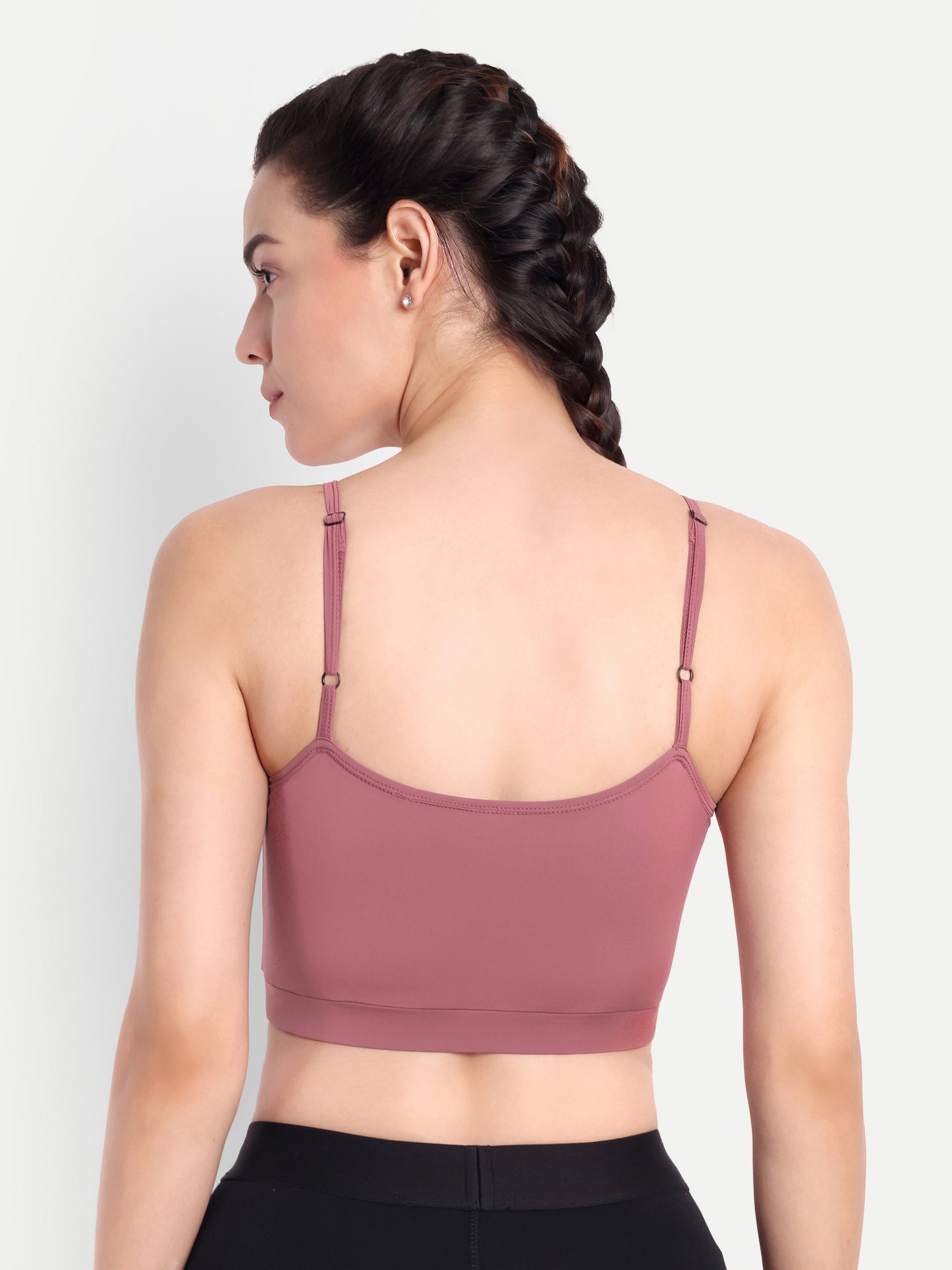 LANA SPORTS BRA IN PINK ROSE