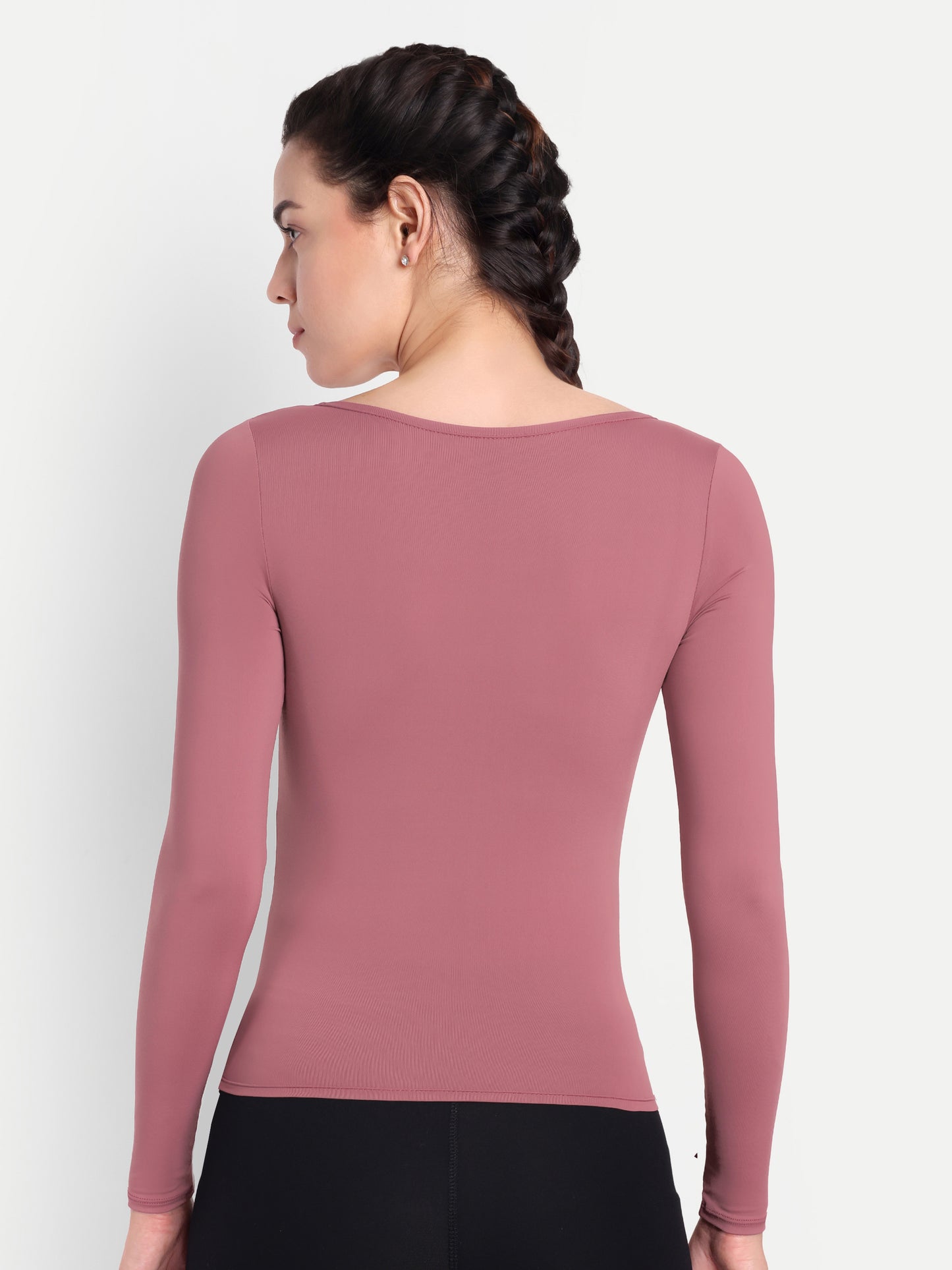 ZOE TOP IN PINK ROSE