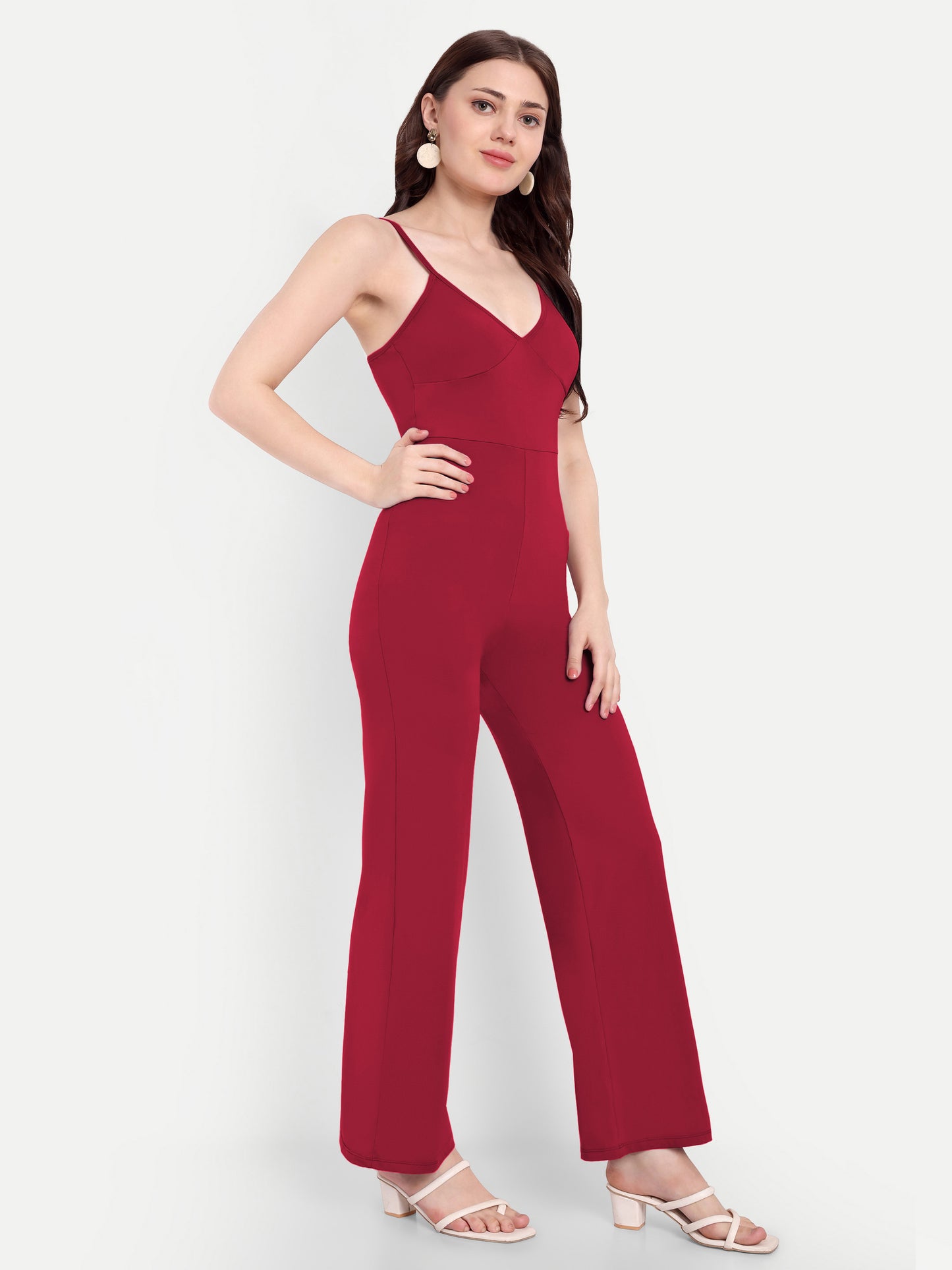 AMELIA BODYSUIT IN SCARLET RED