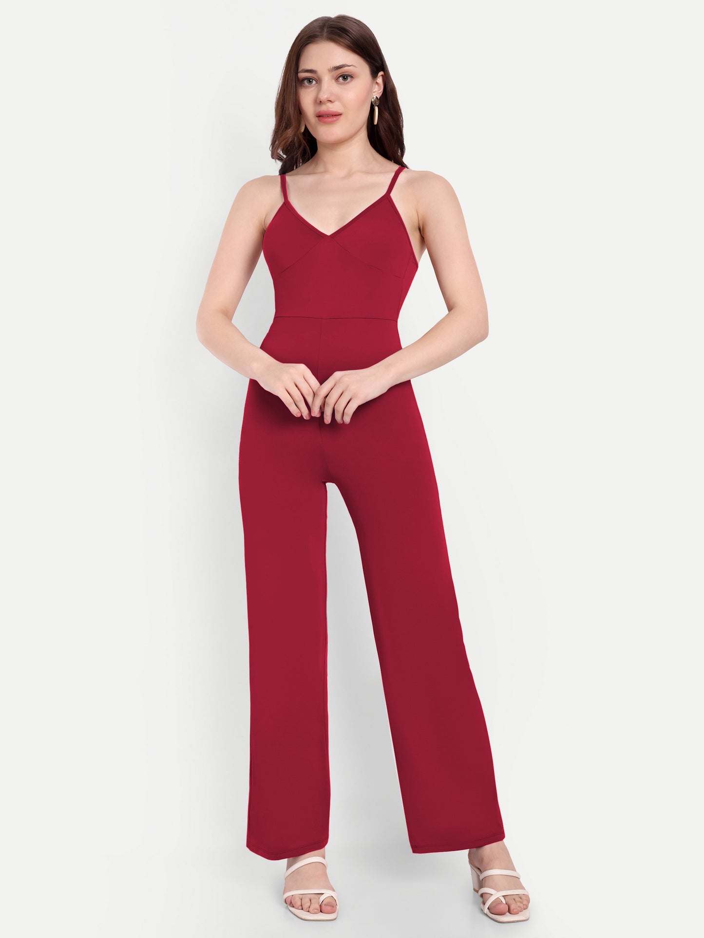 AMELIA BODYSUIT IN SCARLET RED