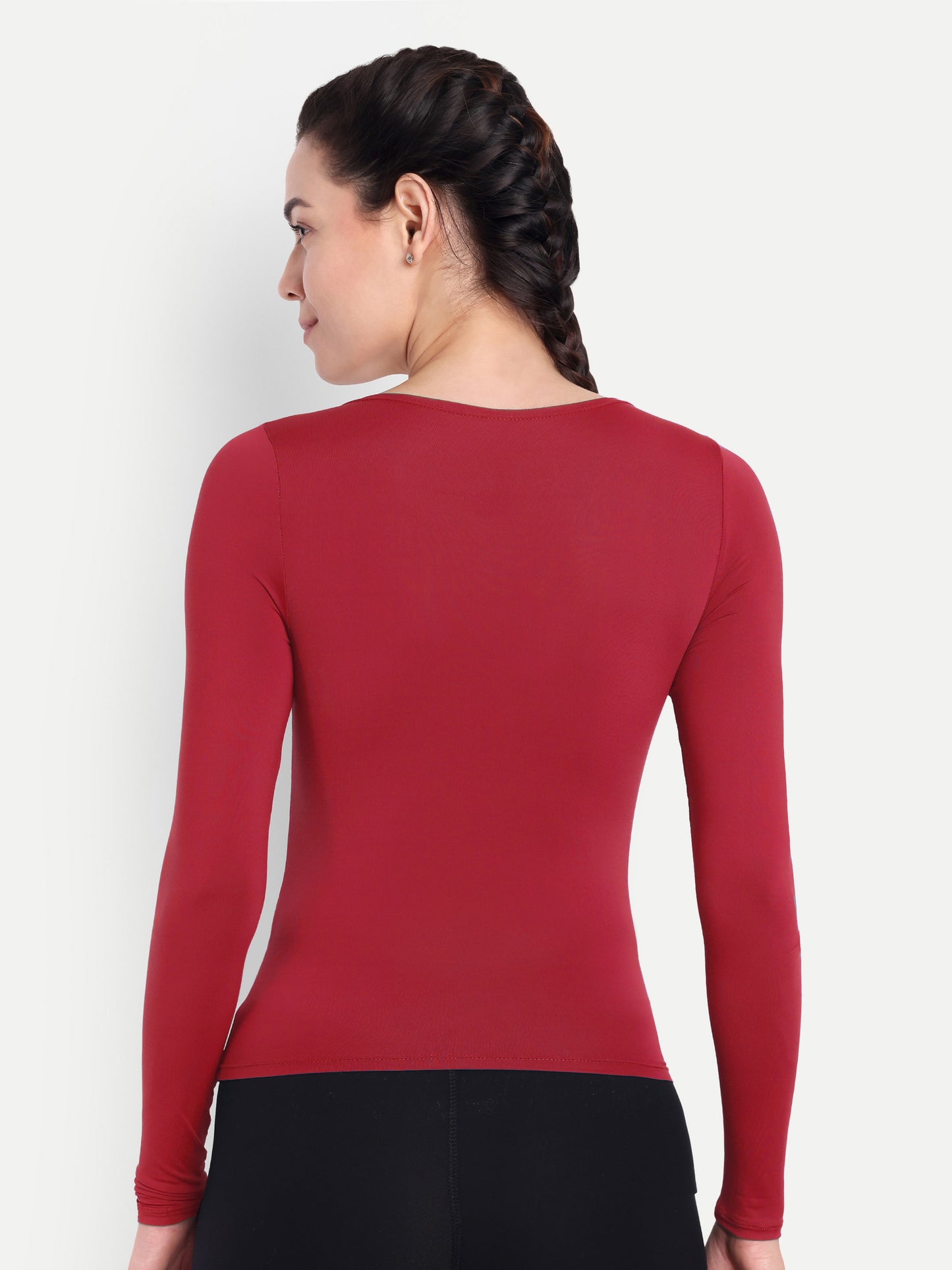 ZOE TOP IN SCARLET RED