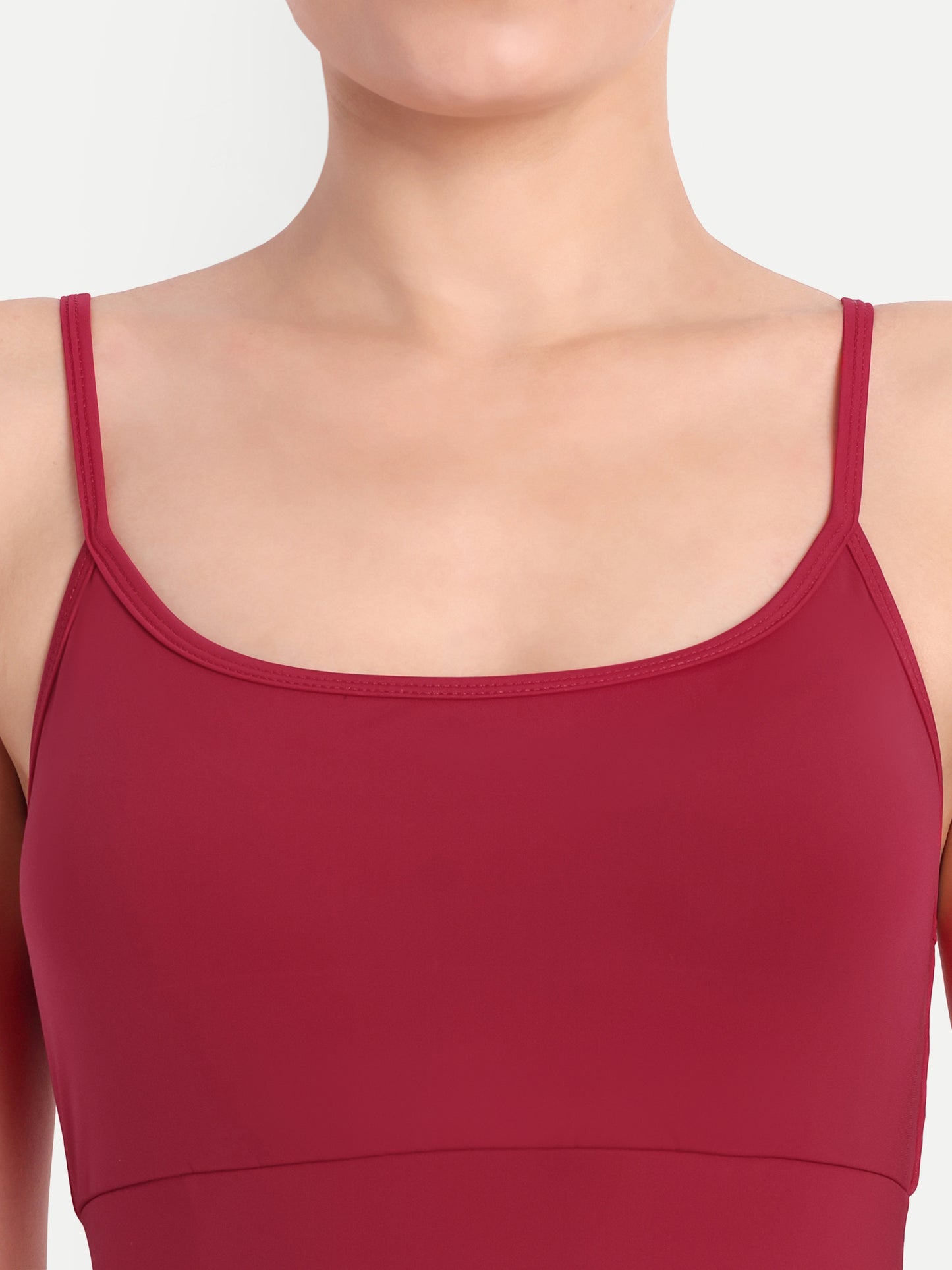 DEBBIE SPORTS BRA IN SCARLET RED