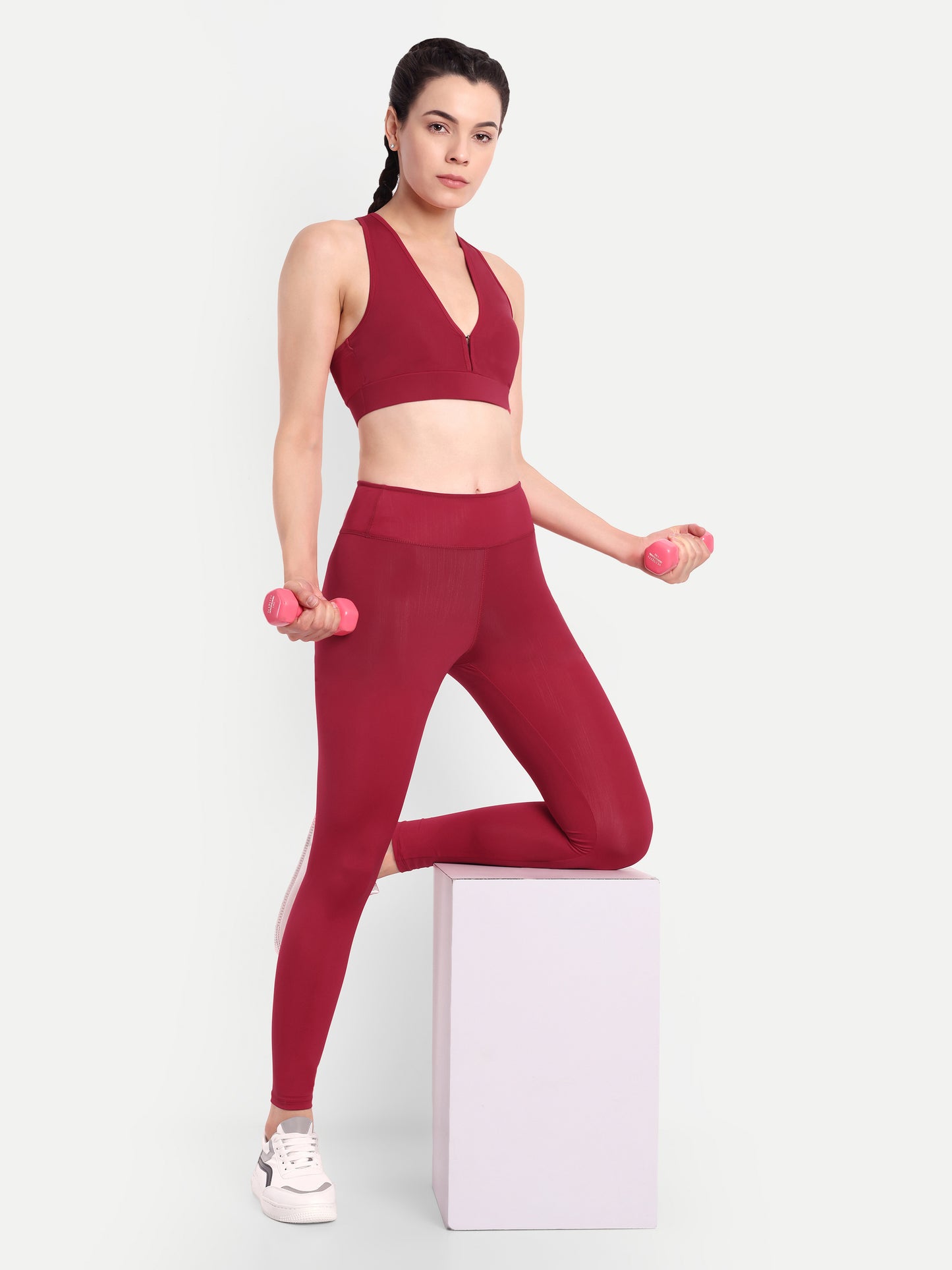 ALICIA LEGGINGS IN SCARLET RED