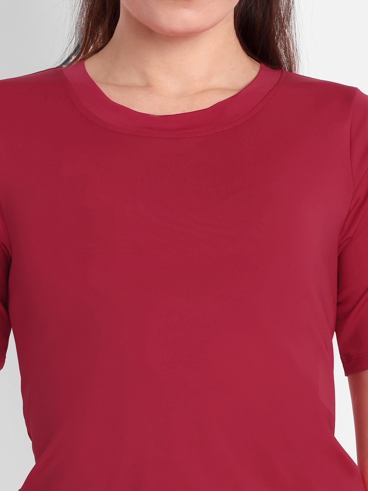 APRIL T-SHIRT IN SCARLET RED