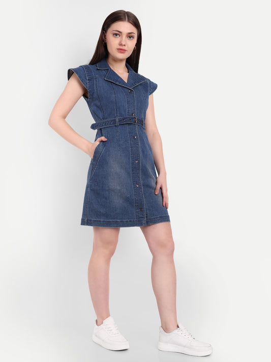 STELLA DENIM DRESS