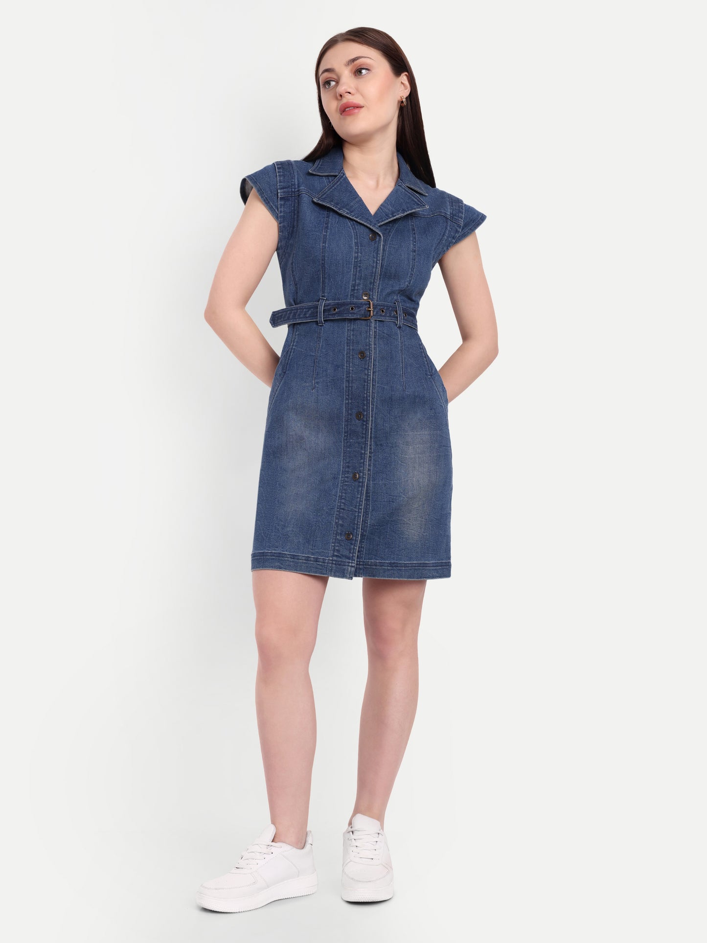 STELLA DENIM DRESS