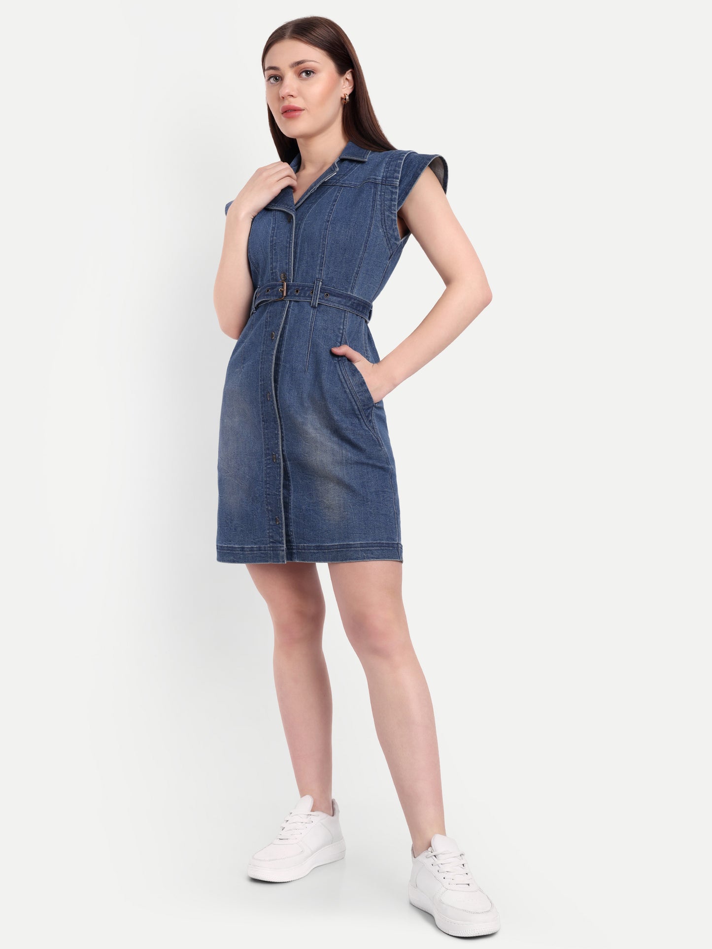 STELLA DENIM DRESS