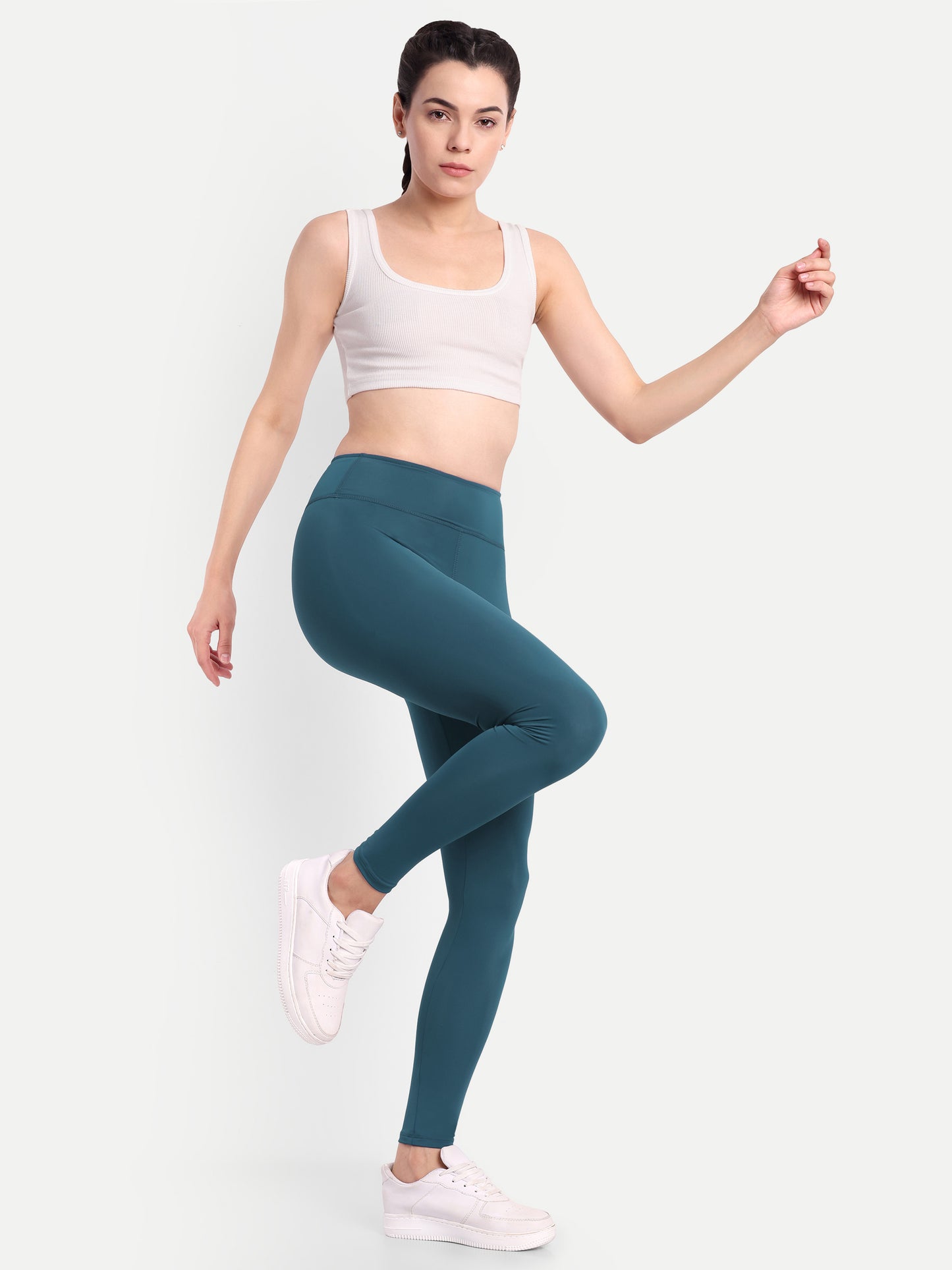 ALICIA LEGGINGS IN  TEAL BLUE