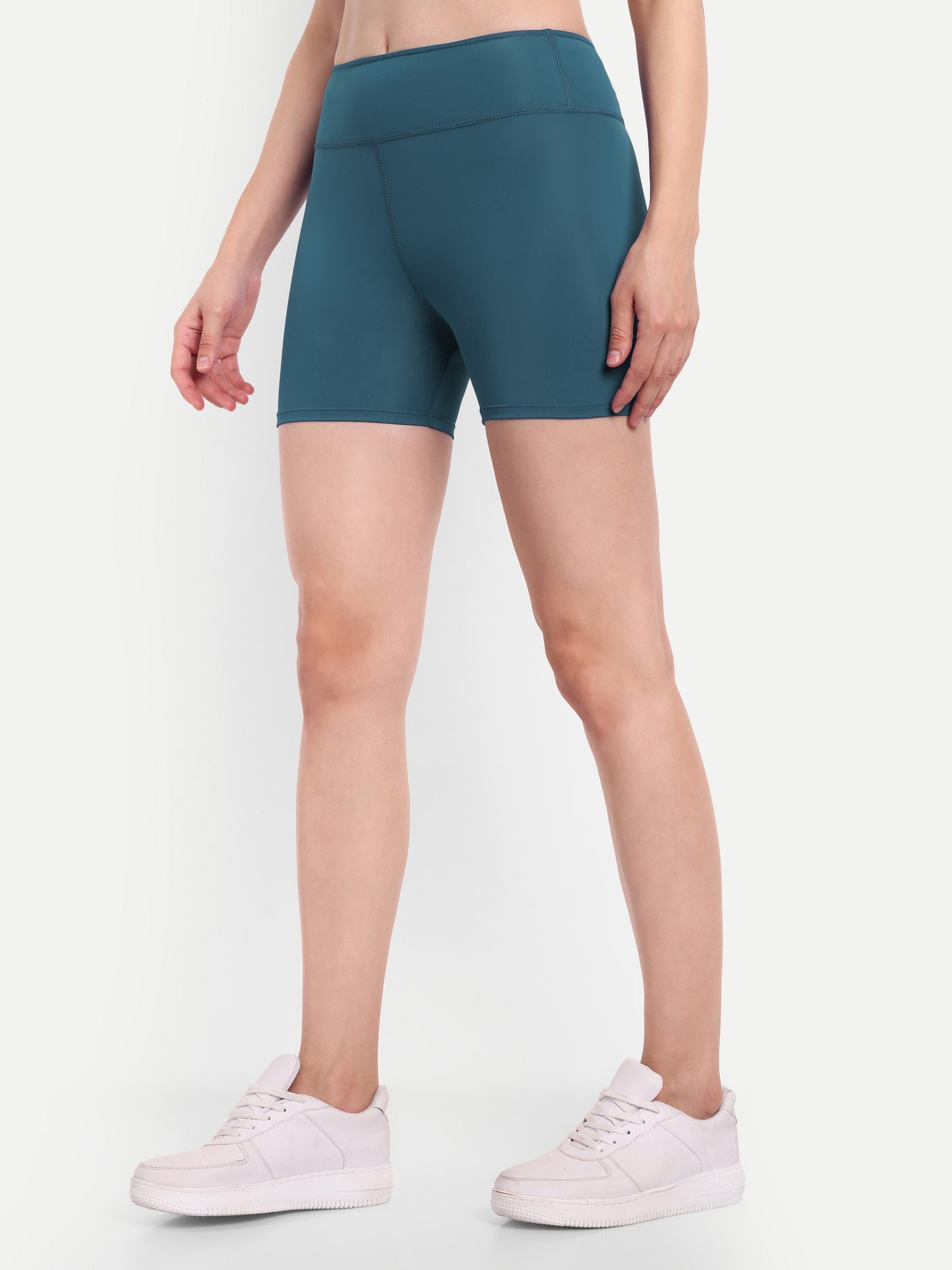 ALICIA SHORTS IN TEAL BLUE