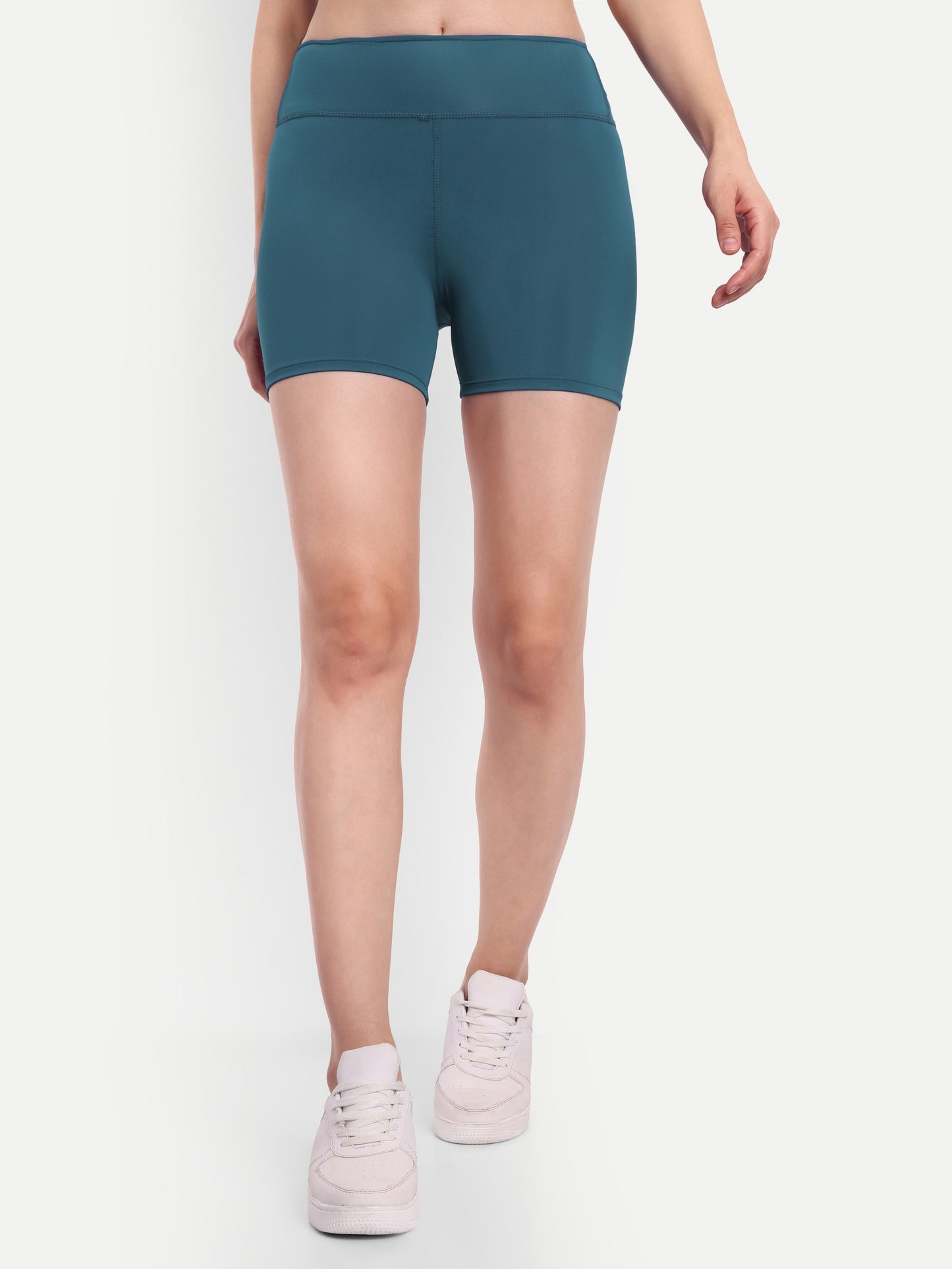 ALICIA SHORTS IN TEAL BLUE