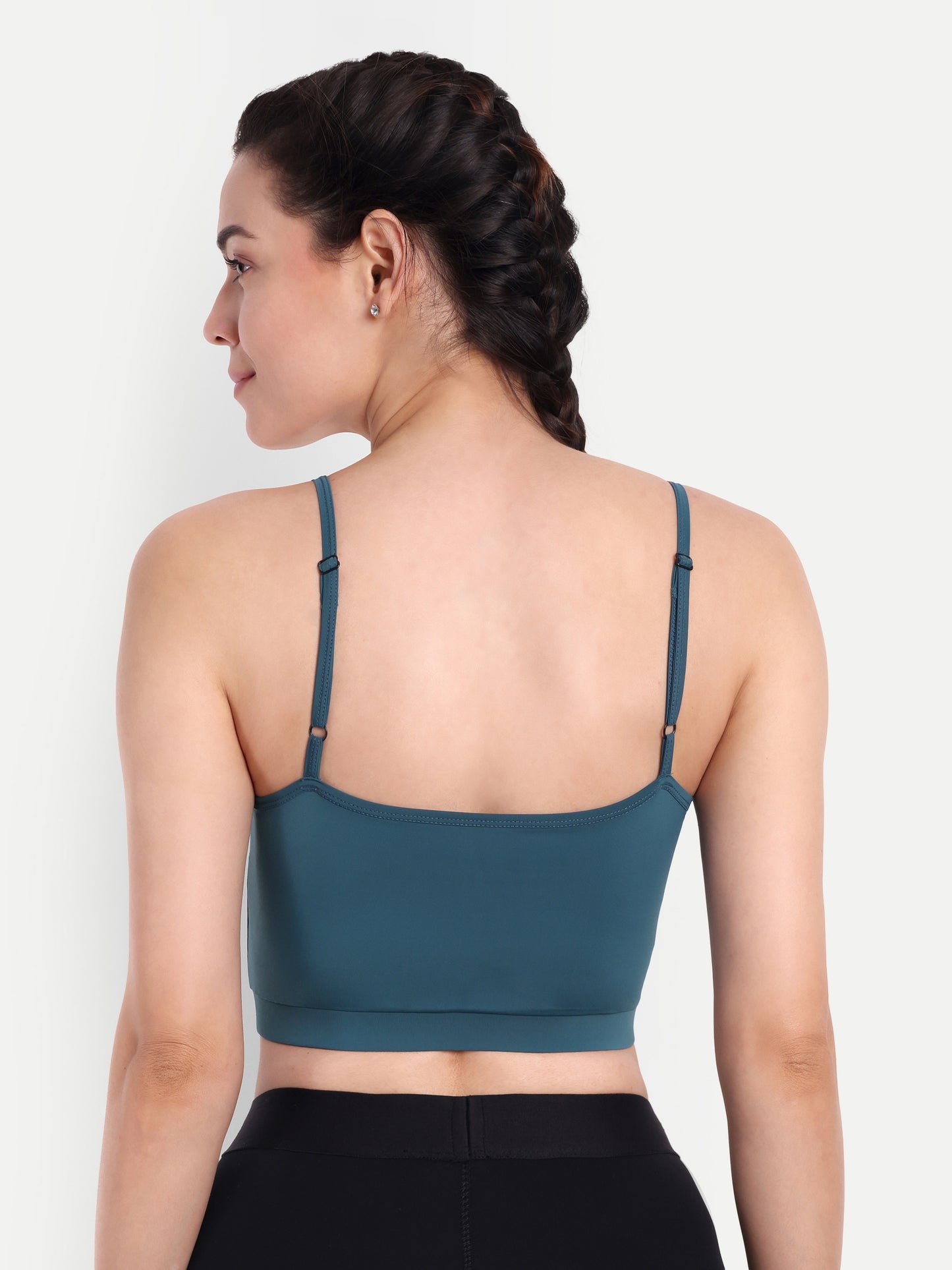 LANA SPORTS BRA IN TEAL BLUE