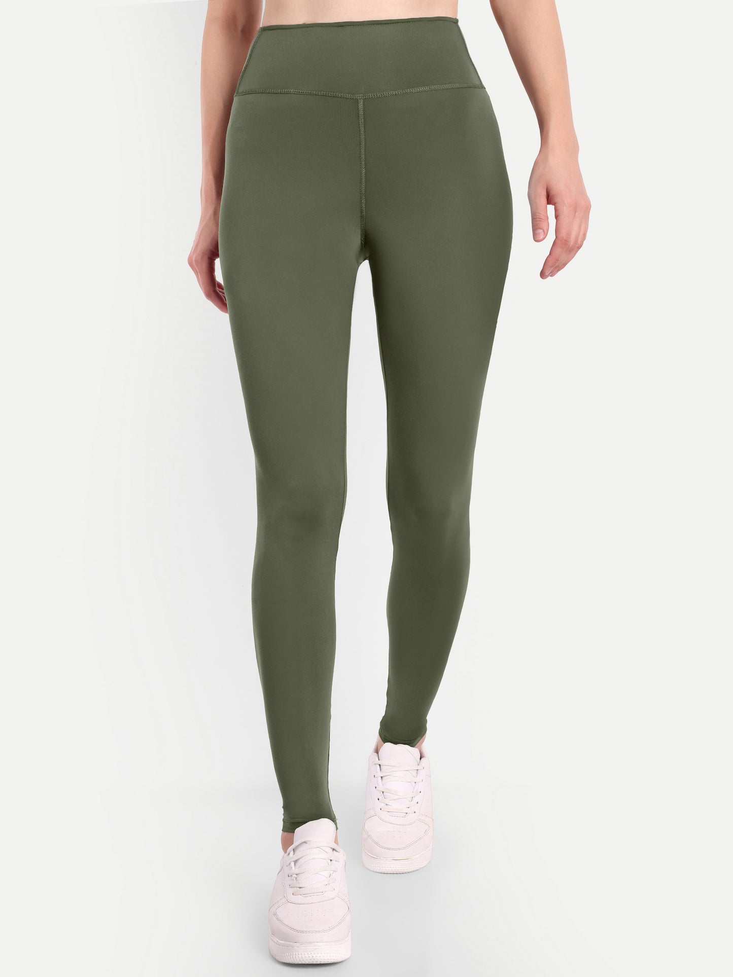 ALICIA LEGGINGS IN  OLIVE GREEN