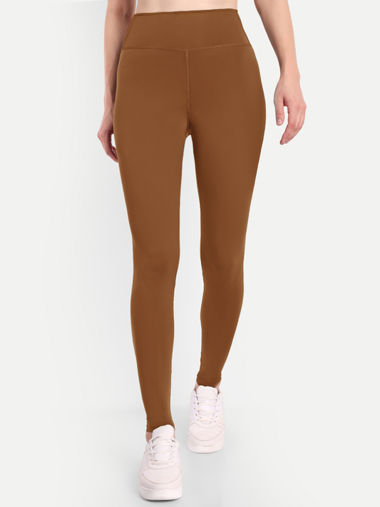 ALICIA LEGGINGS IN  CHOCOLATE BROWN