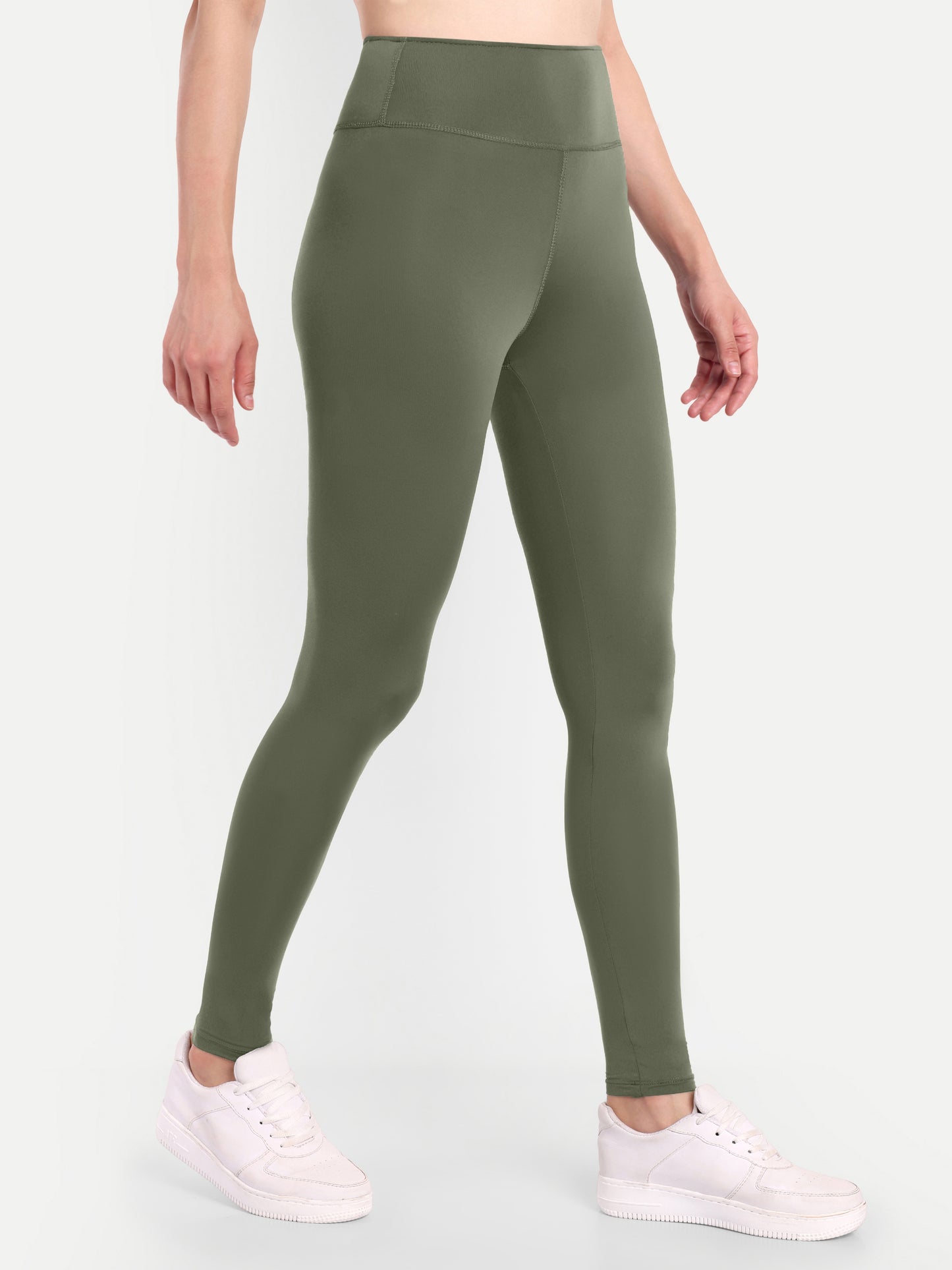 ALICIA LEGGINGS IN  OLIVE GREEN