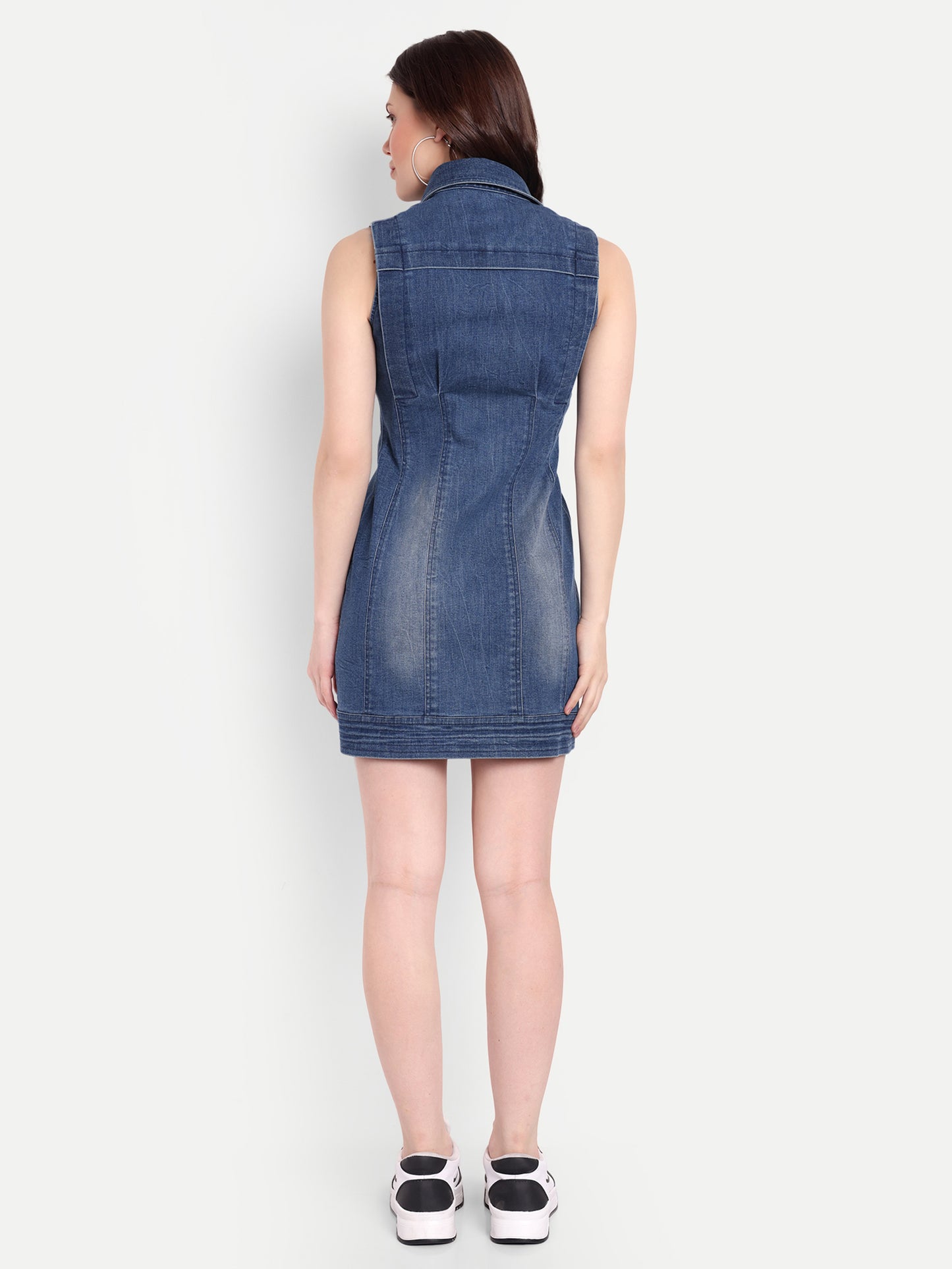 VICTORIA DENIM DRESS