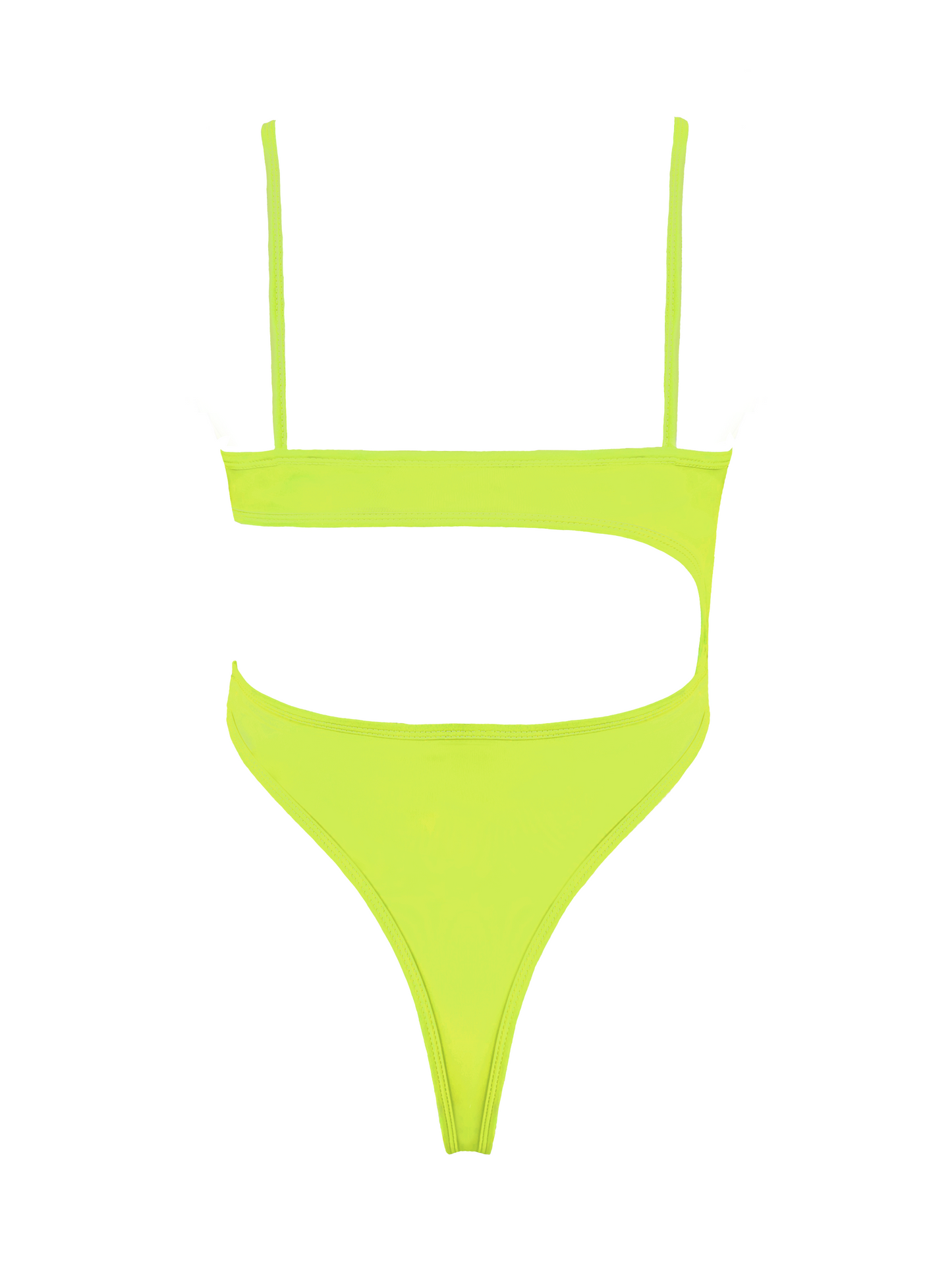 CINDY LIME  SWIMSUIT WITH SARONG