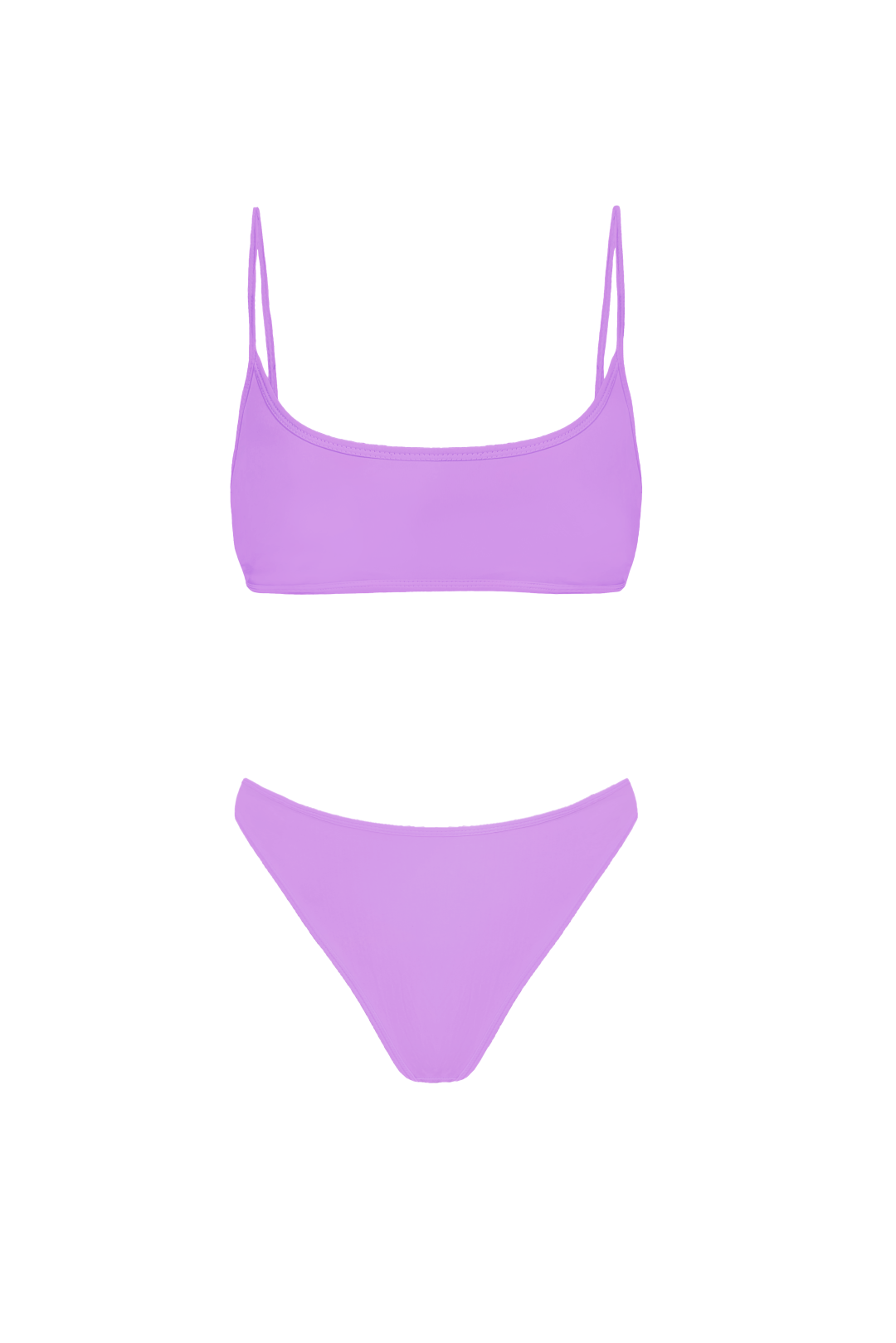 CHRISTY BIKINI SET IN LILAC WITH SARONG