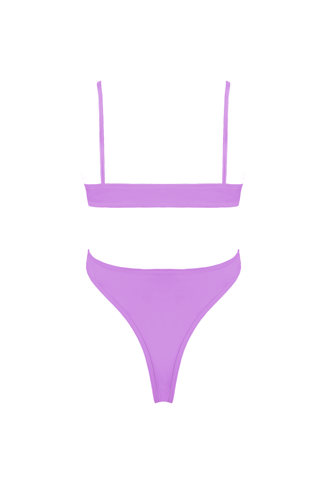 CHRISTY BIKINI SET IN LILAC WITH SARONG