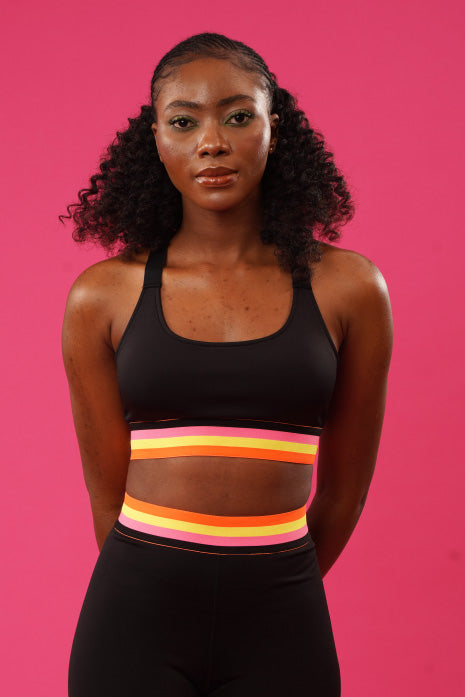 NICOLE POP SPORTS BRA